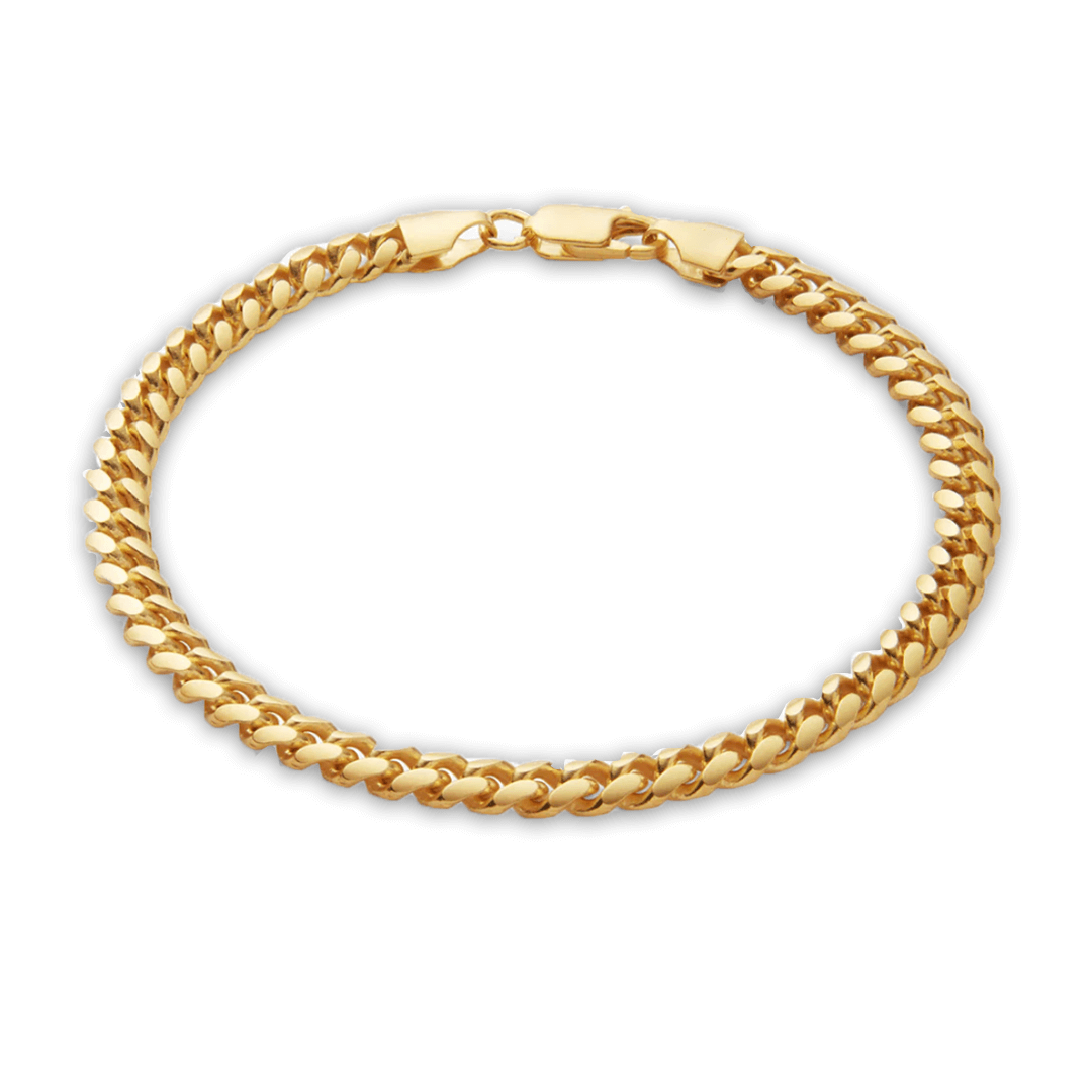 Miami Cuban Bracelet – Gold (5MM)