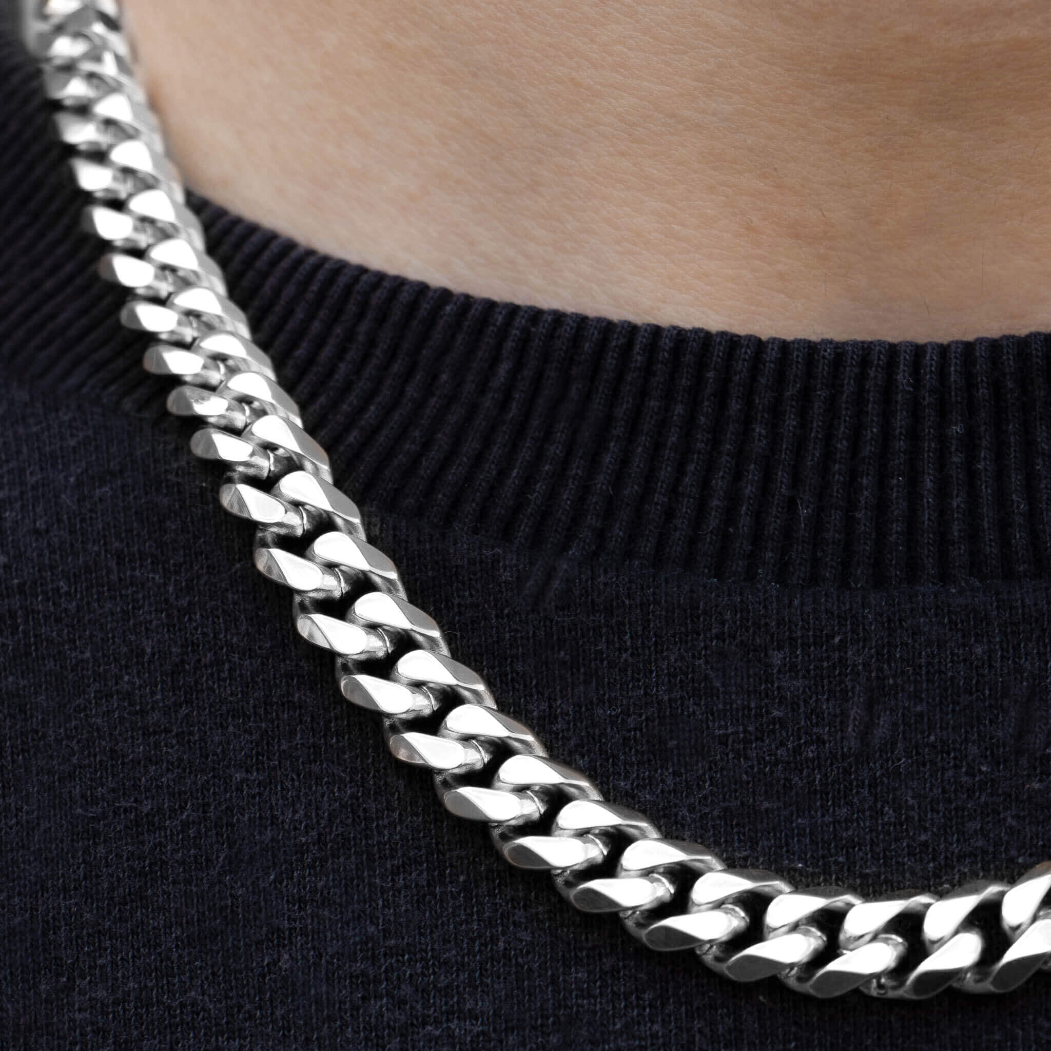 Miami Cuban Chain – Silver (10MM)