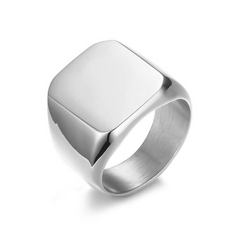 Classic Signet Ring – Silver