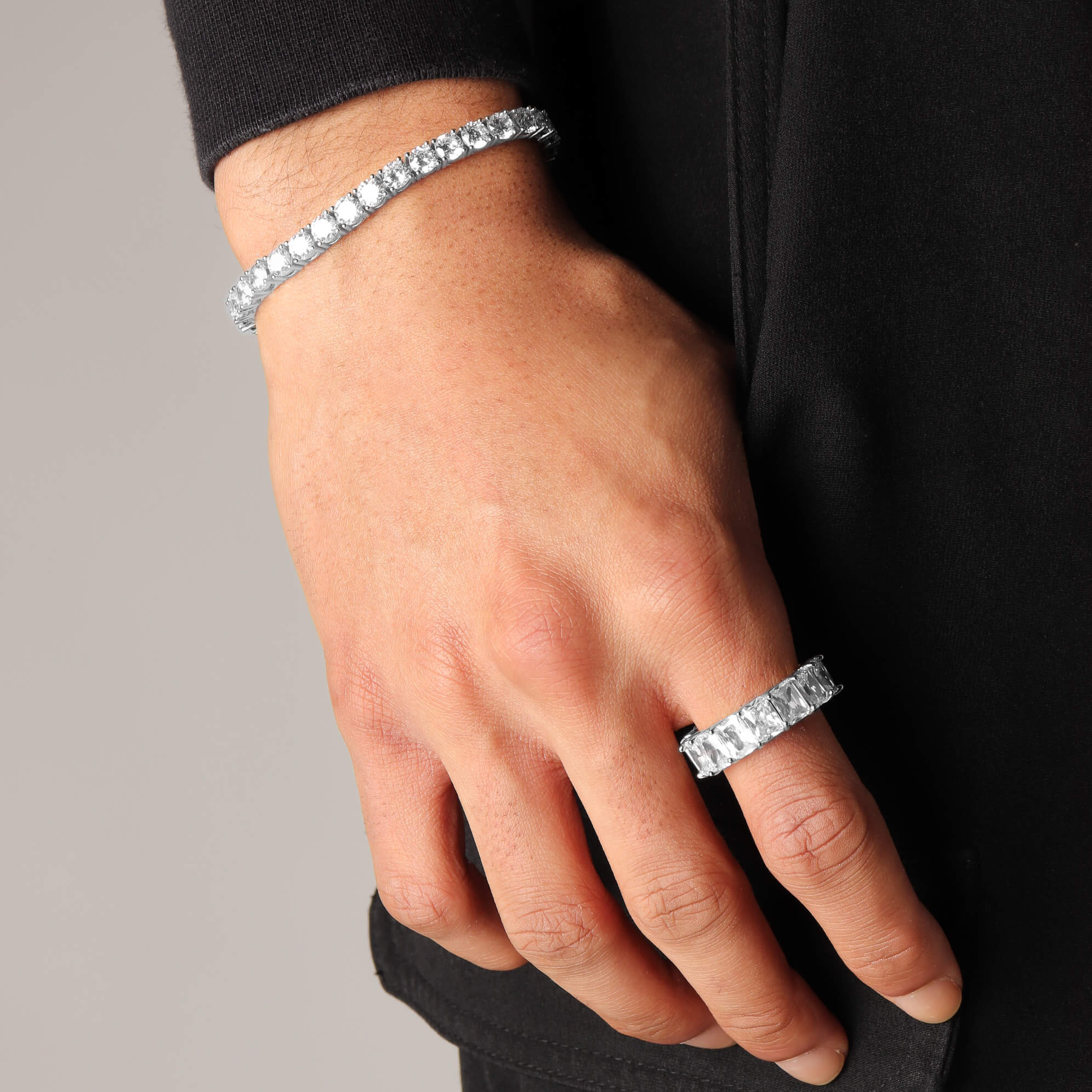 Baguette Ring – Silver