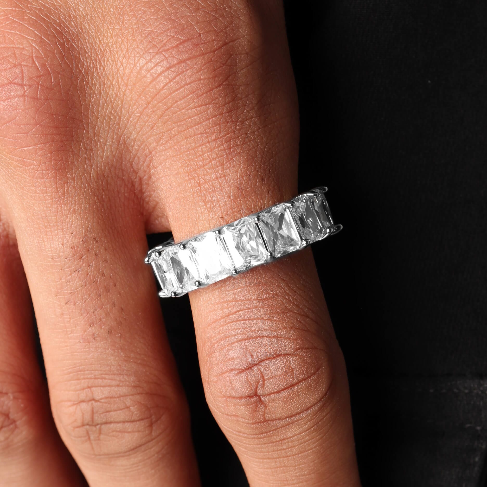 Baguette Ring – Silver