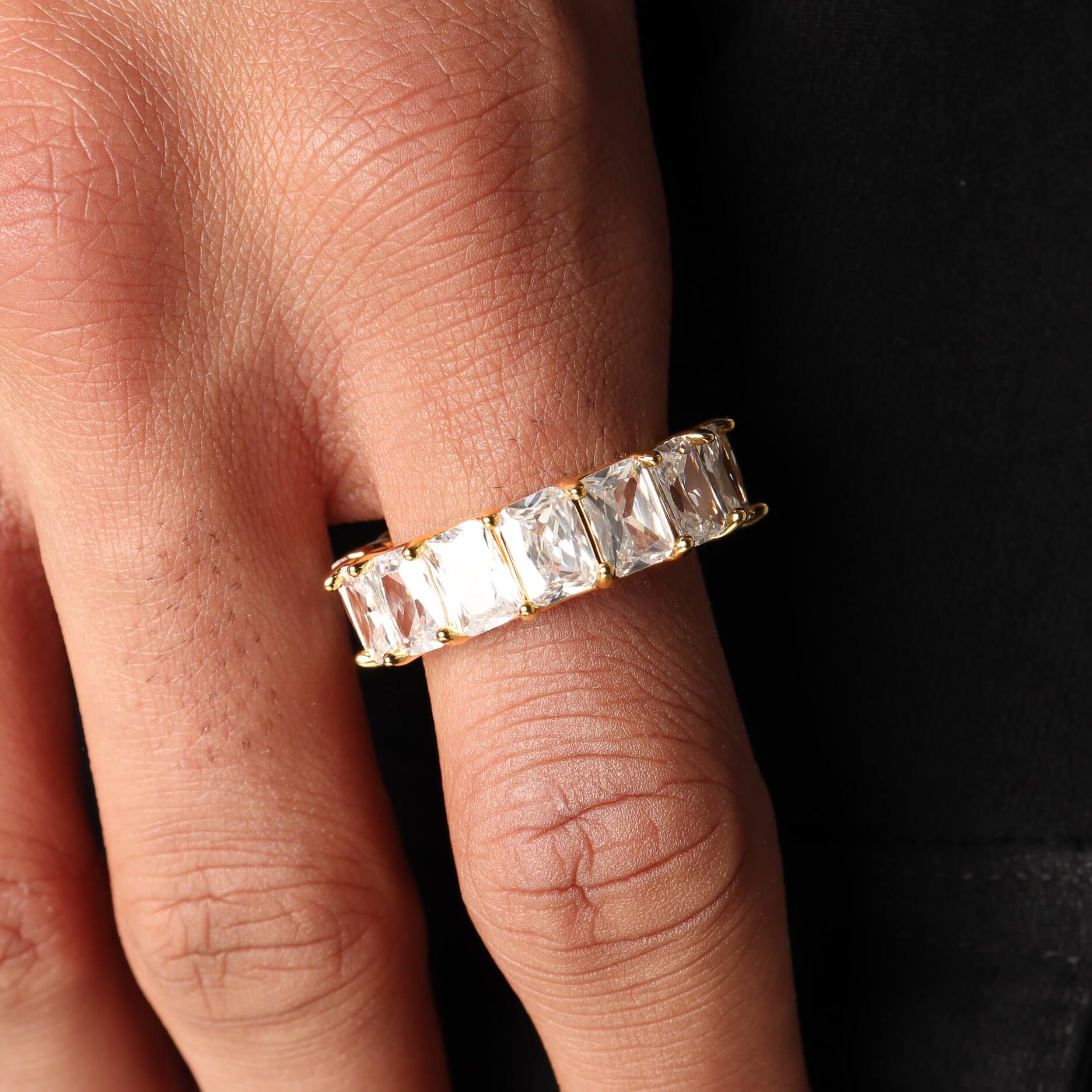 Baguette Ring – Gold