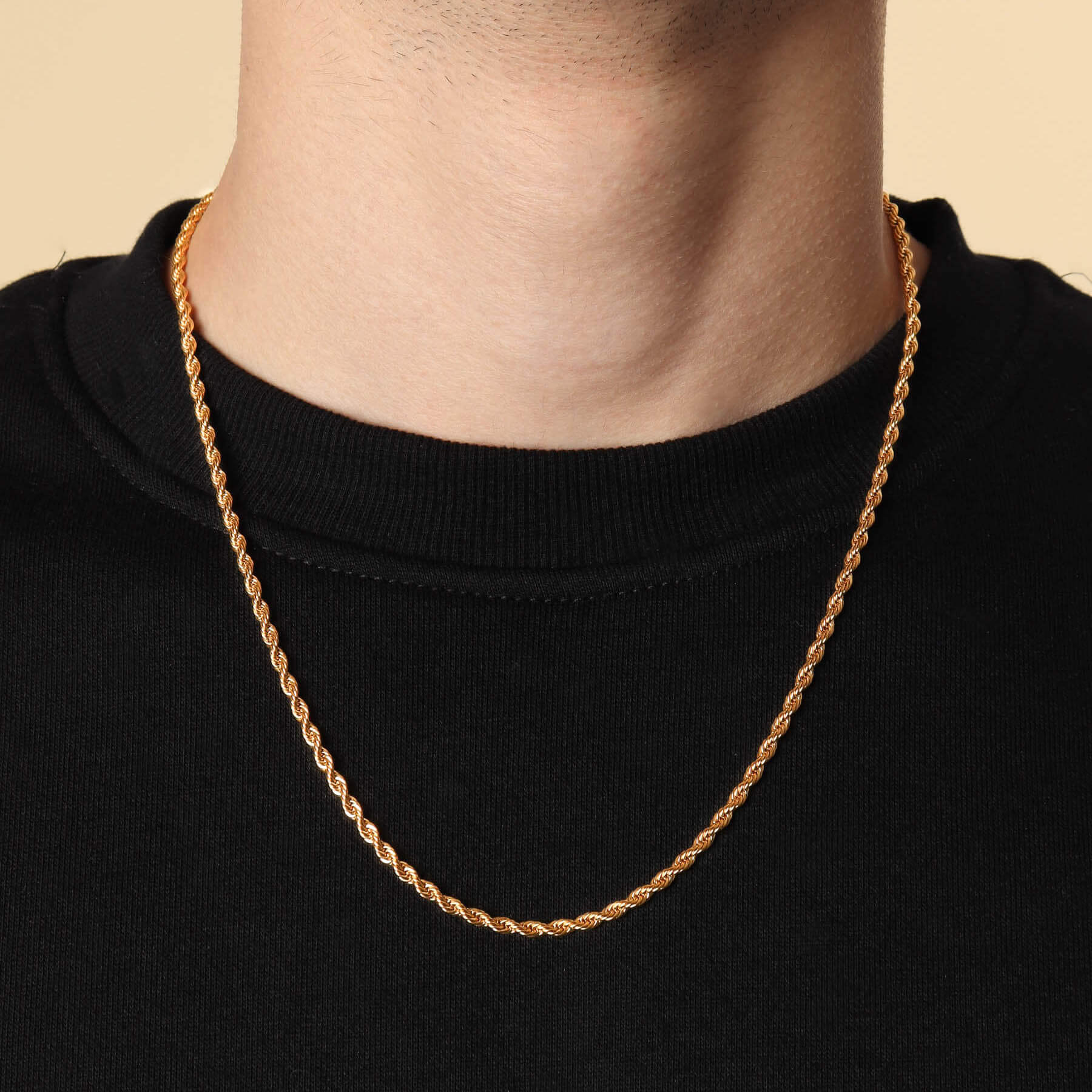Rope Chain – Gold (3MM)