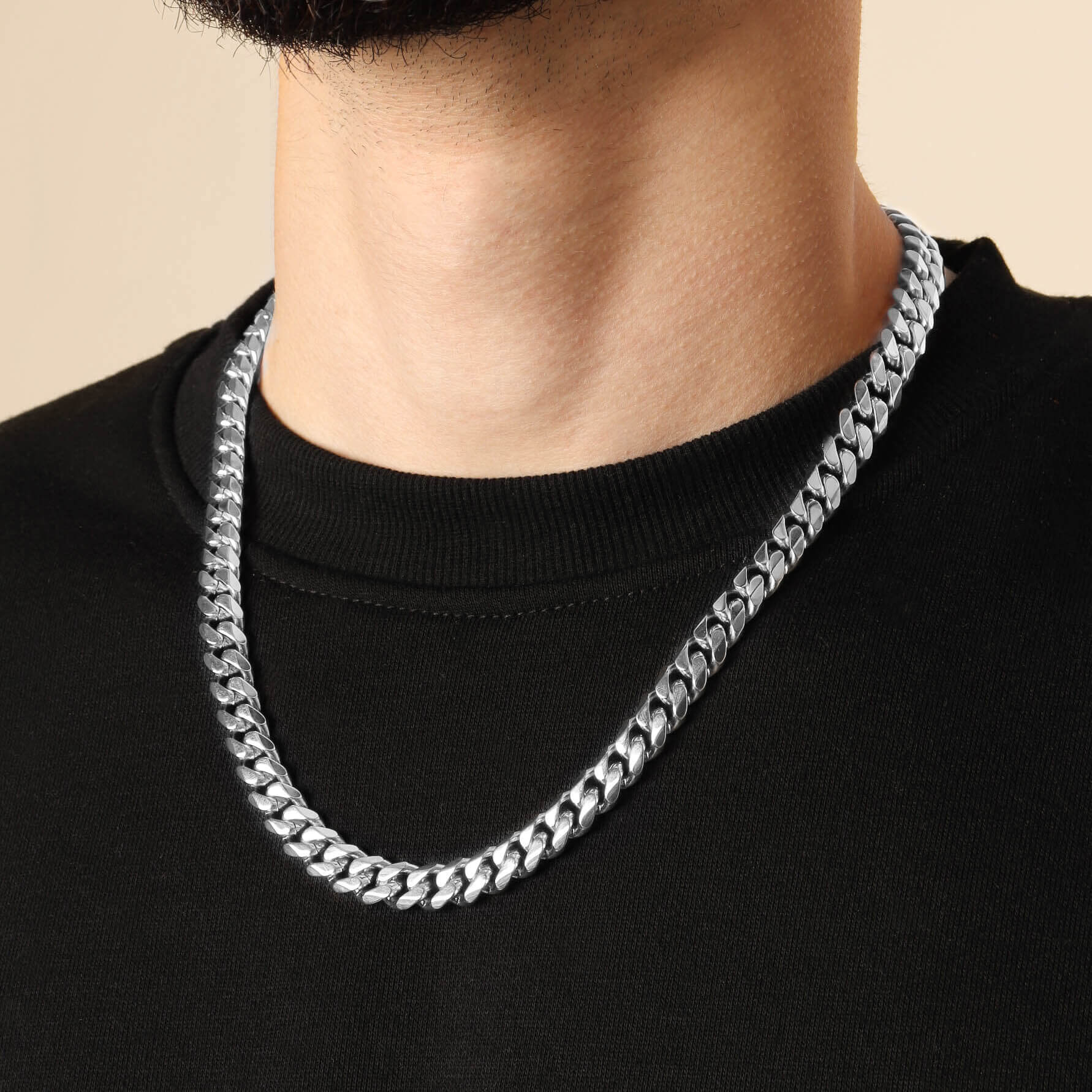 Miami Cuban Chain – Silver (10MM)