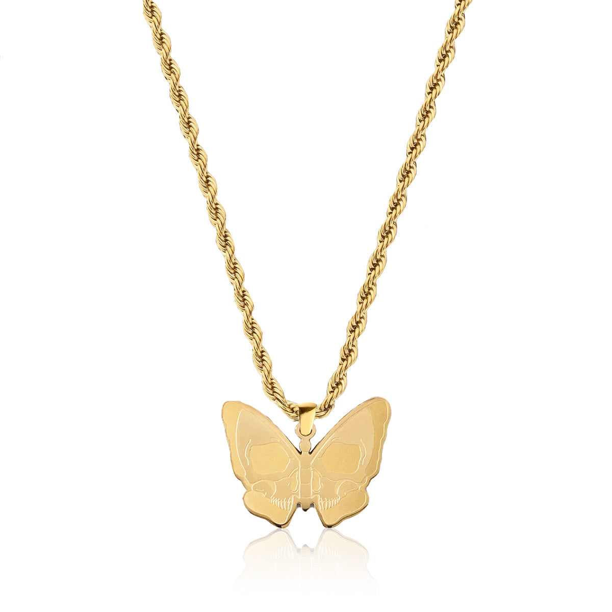 Butterfly Pendant – Gold