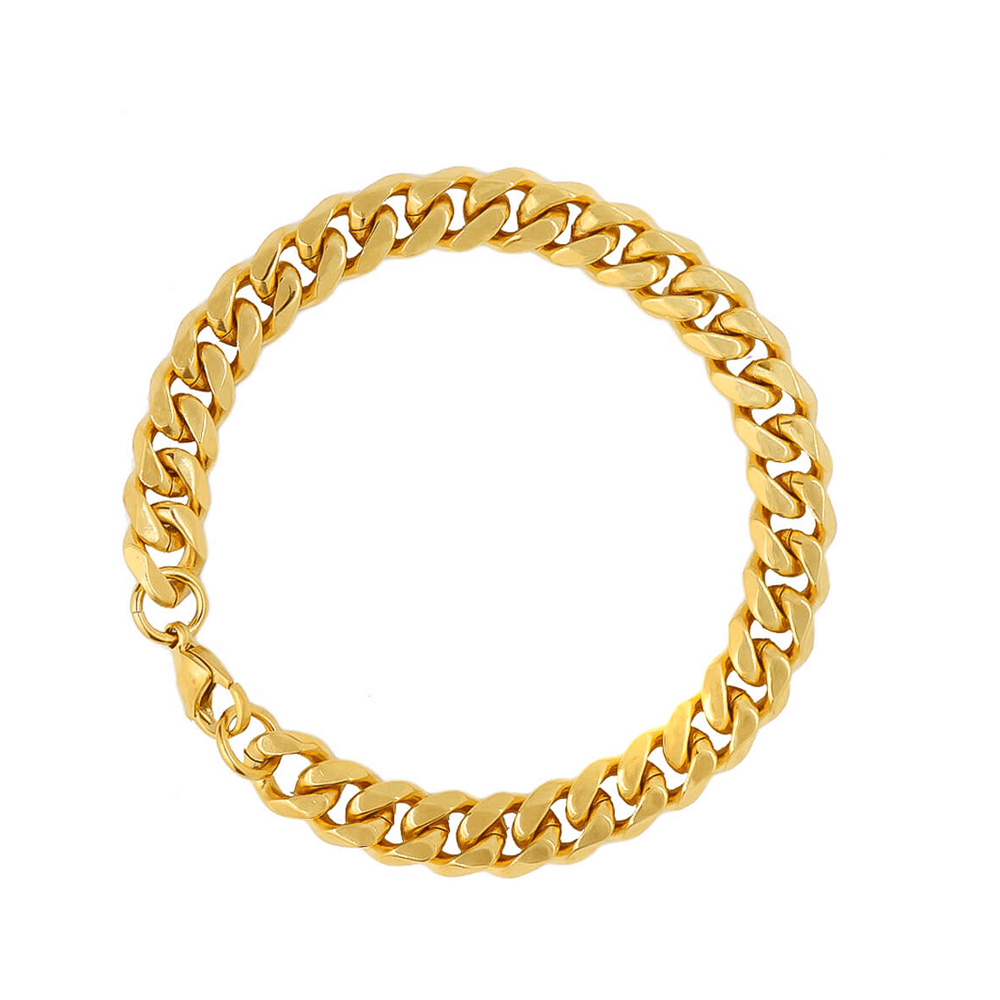 Miami Cuban Bracelet – Gold (10MM)