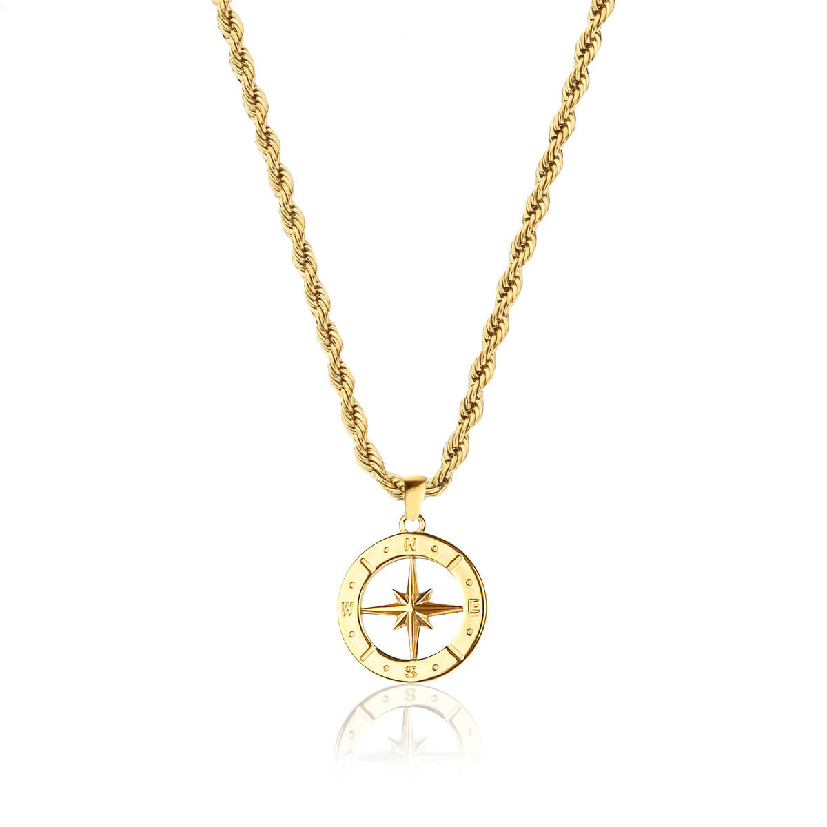 North Star Pendant – Gold
