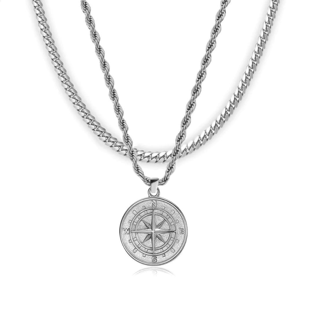 Compass Set – Silver