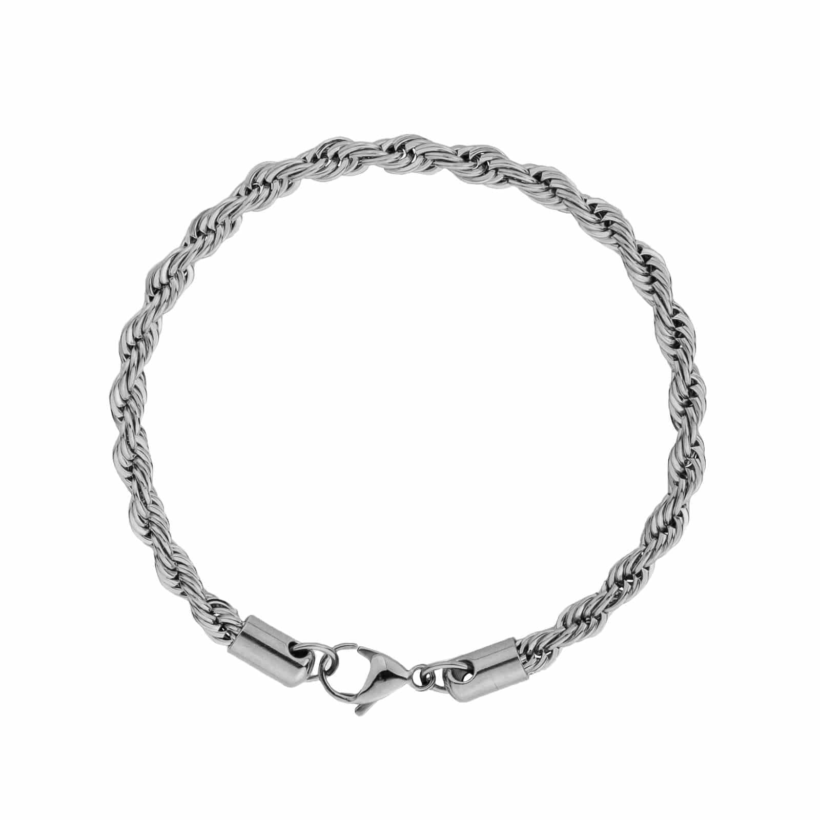 Rope Bracelet – Silver (5MM)