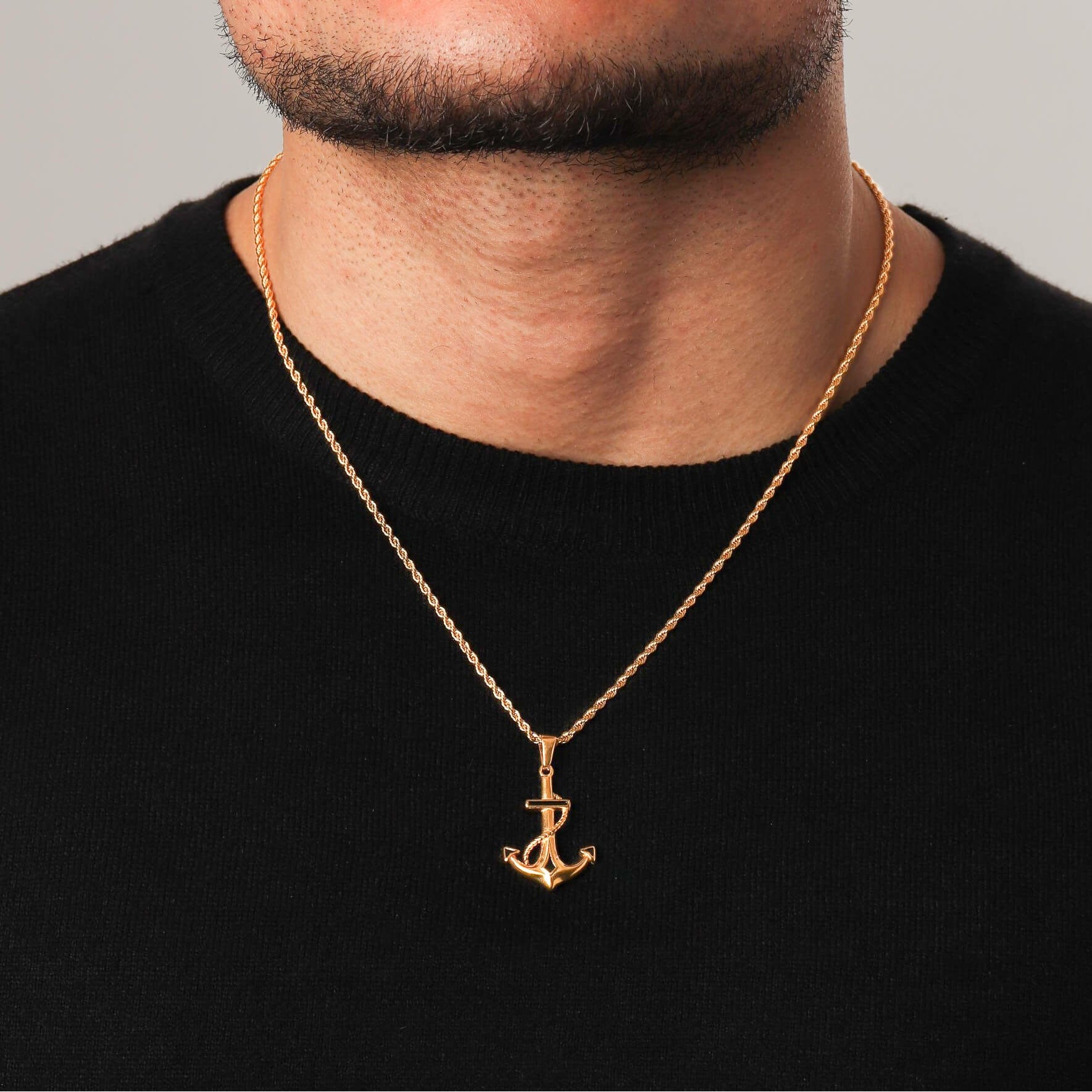 Anchor Pendant – Gold