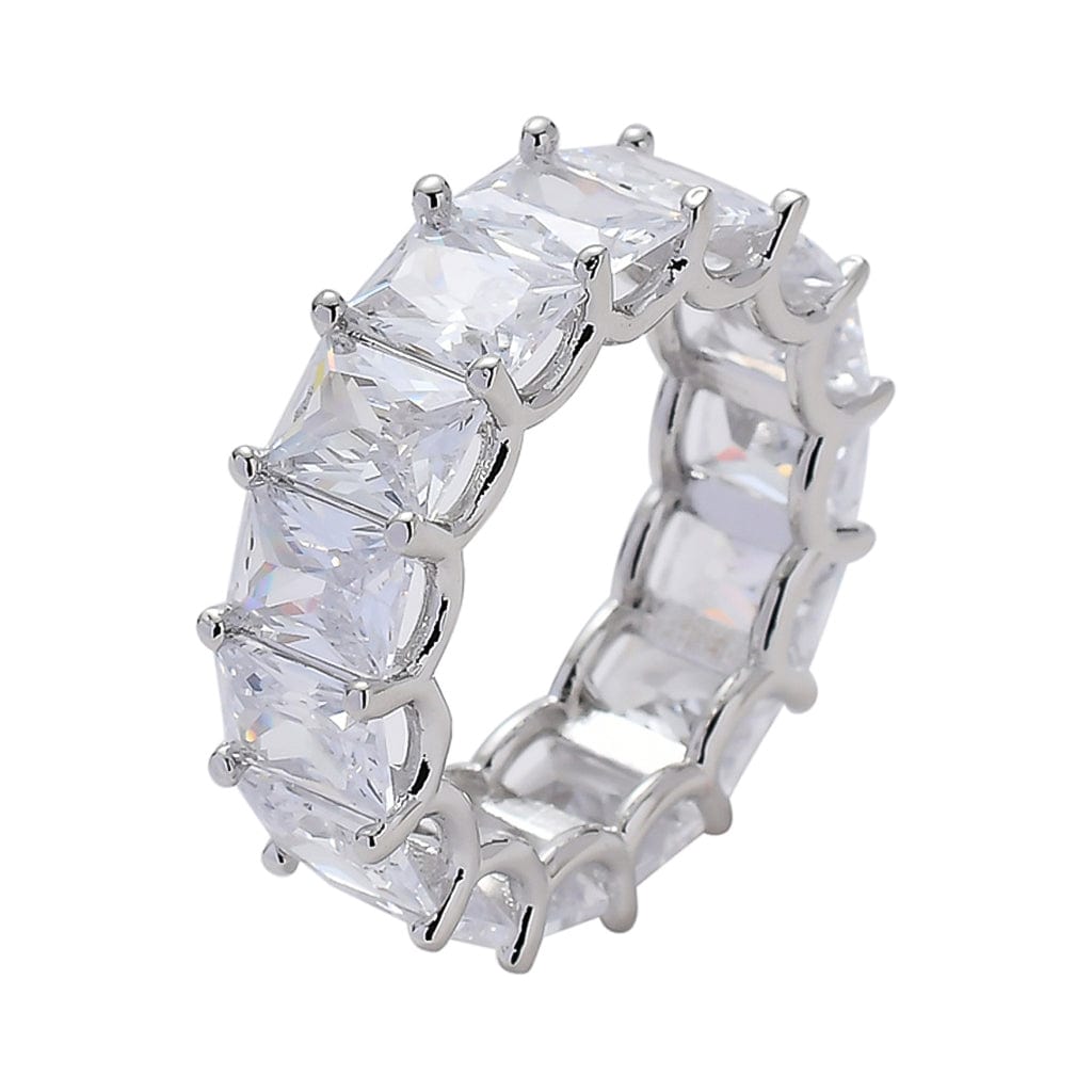 Baguette Ring – Silver