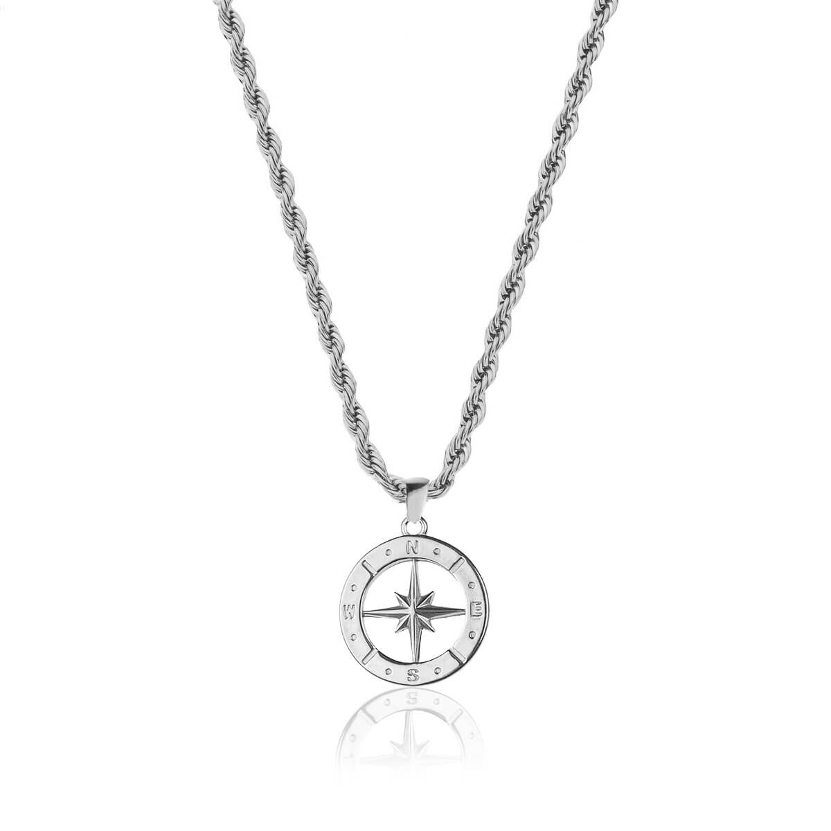 North Star Pendant – Silver