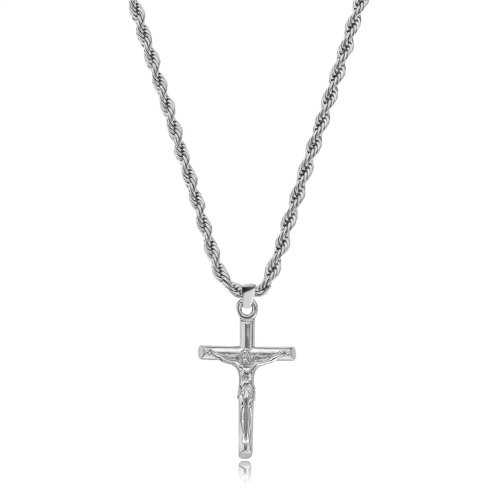 Crucifix Pendant – Silver