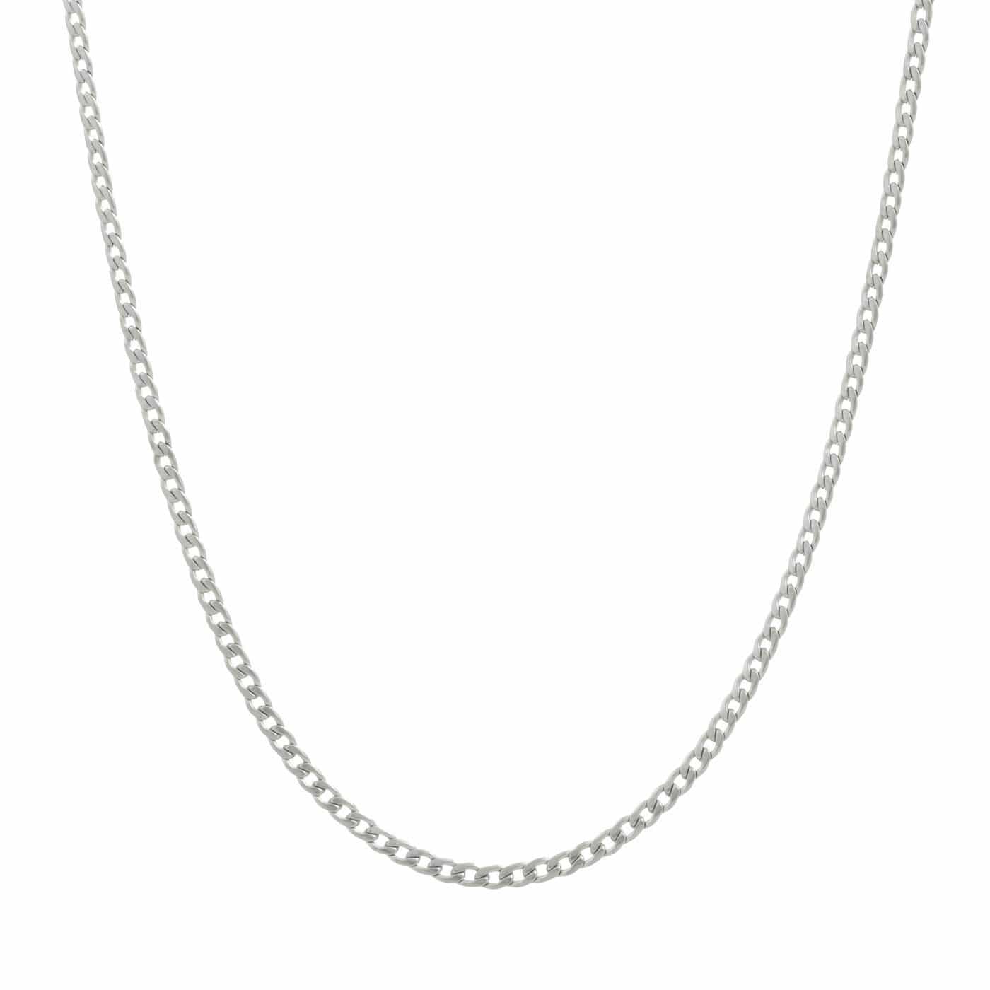 Curb Chain – Silver (4MM)