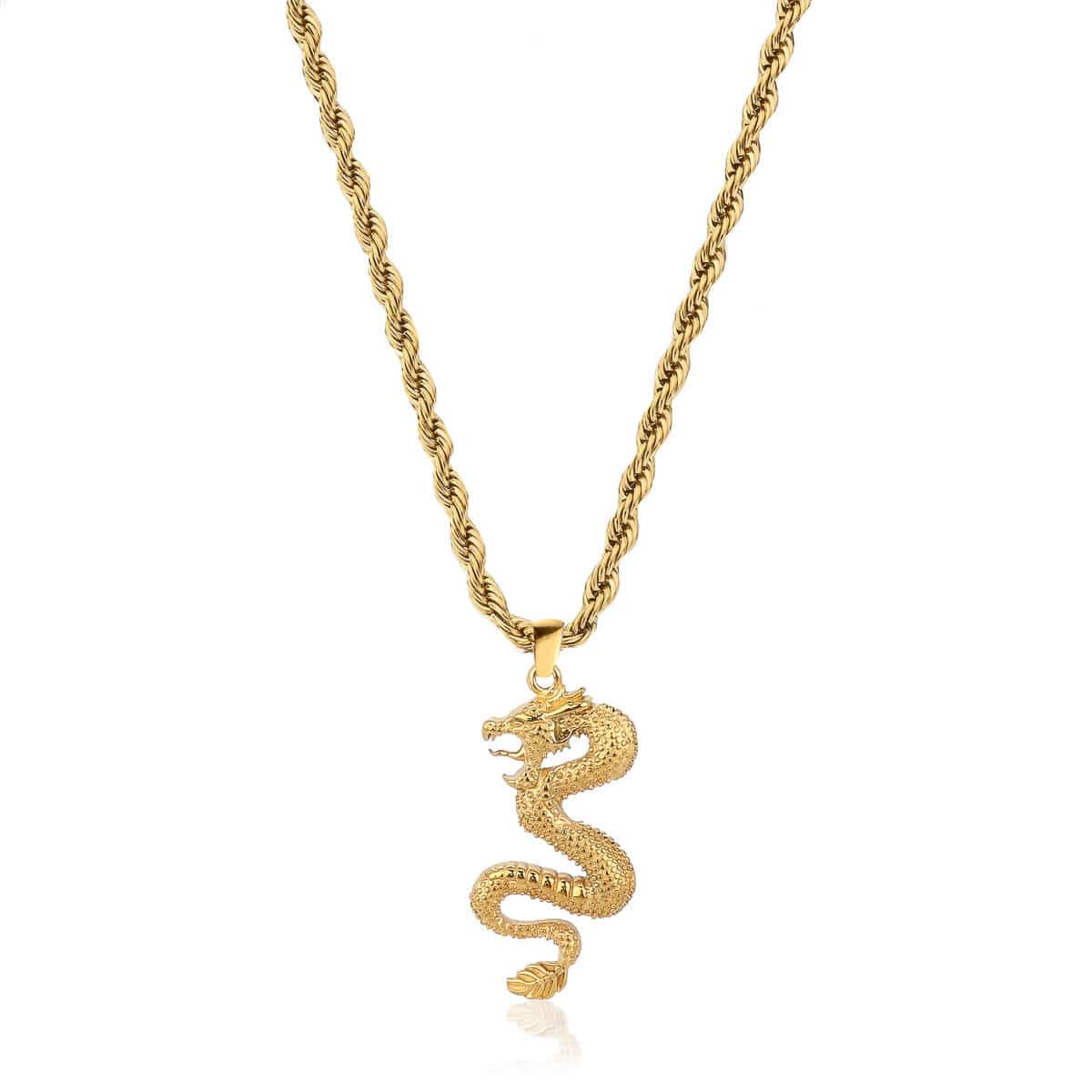 Dragon Pendant – Gold