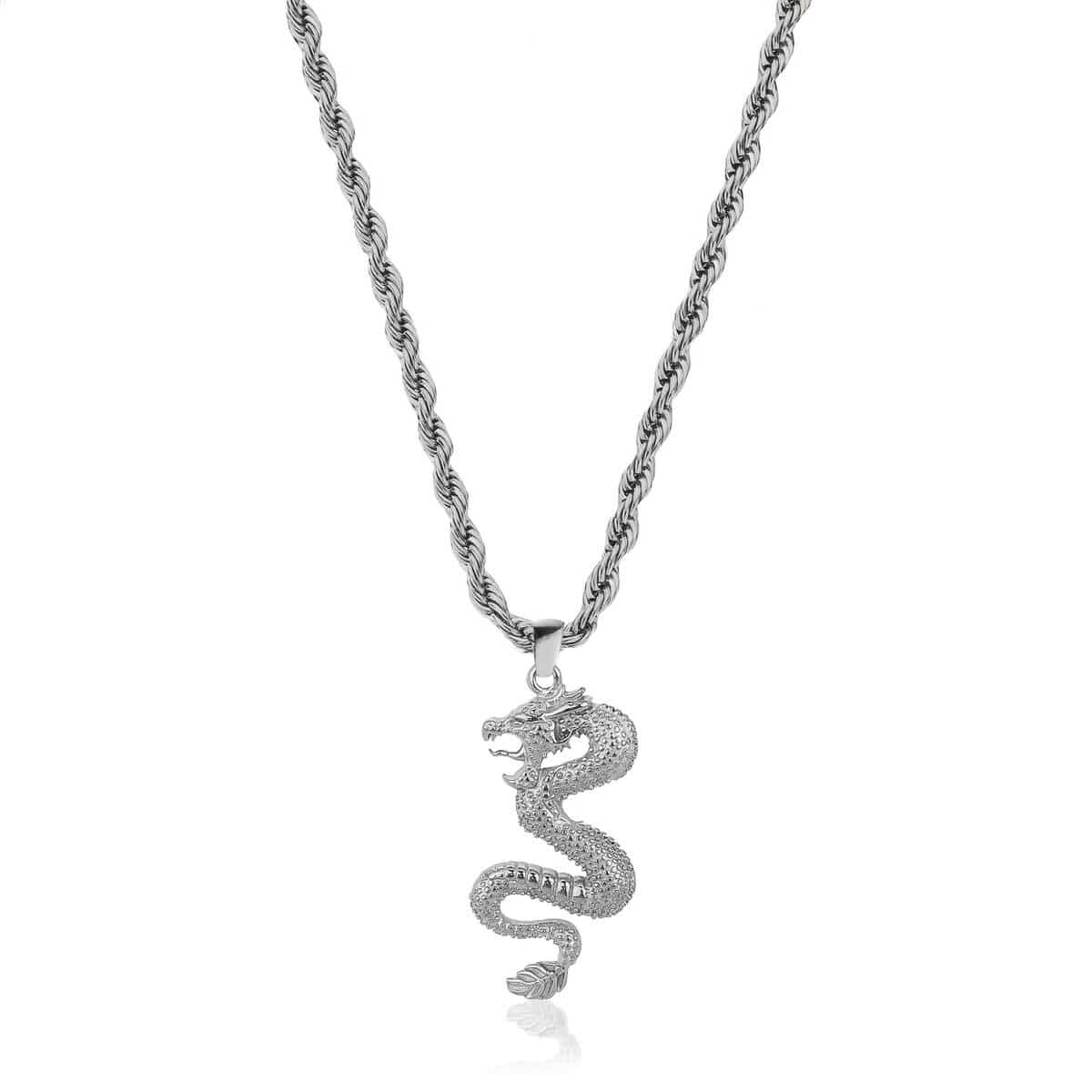 Dragon Pendant – Silver