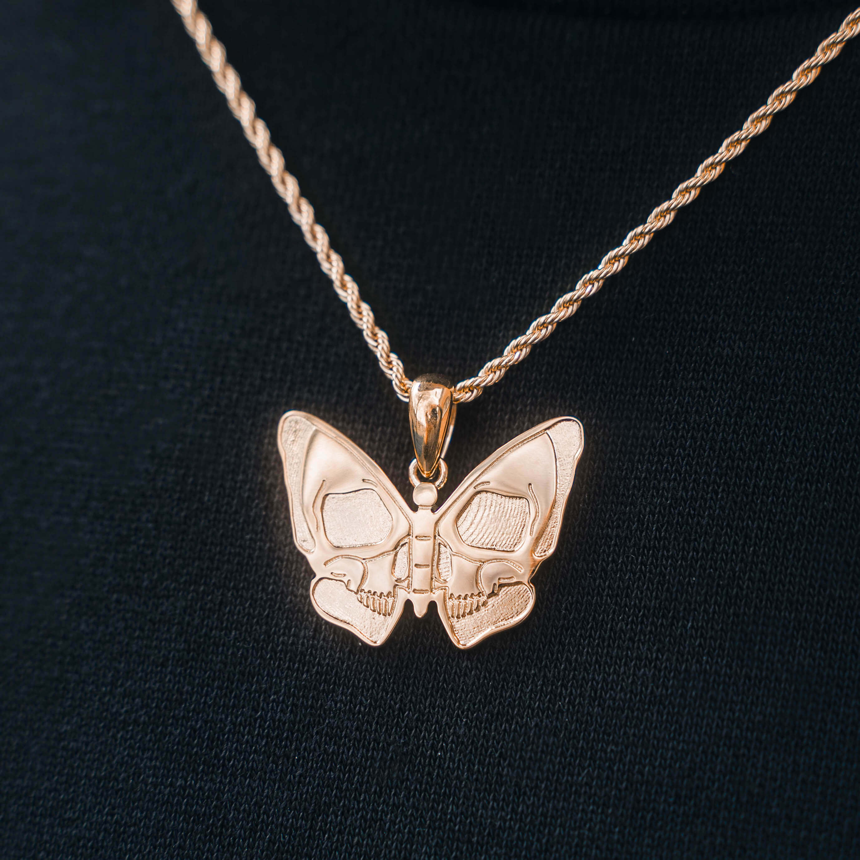 Butterfly Pendant – Gold