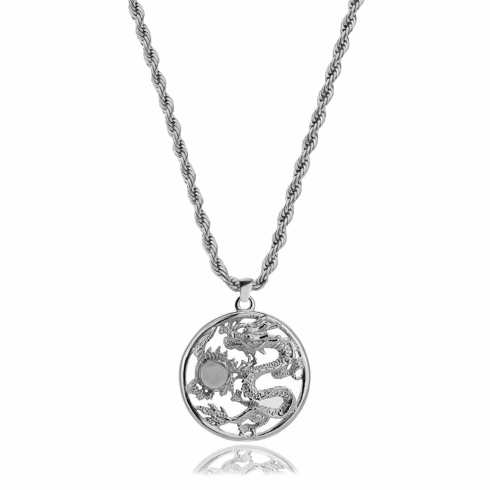 Shenron Pendant – Silver