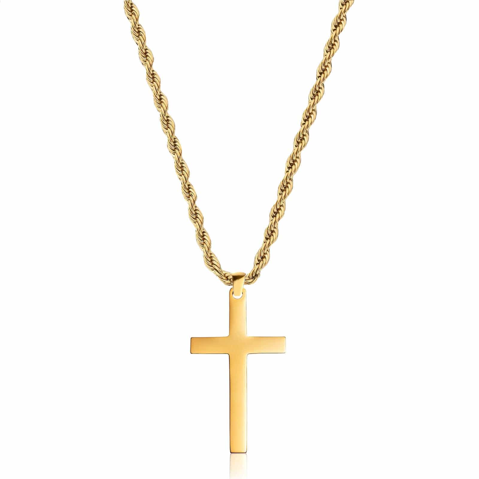 Cross Pendant – Gold