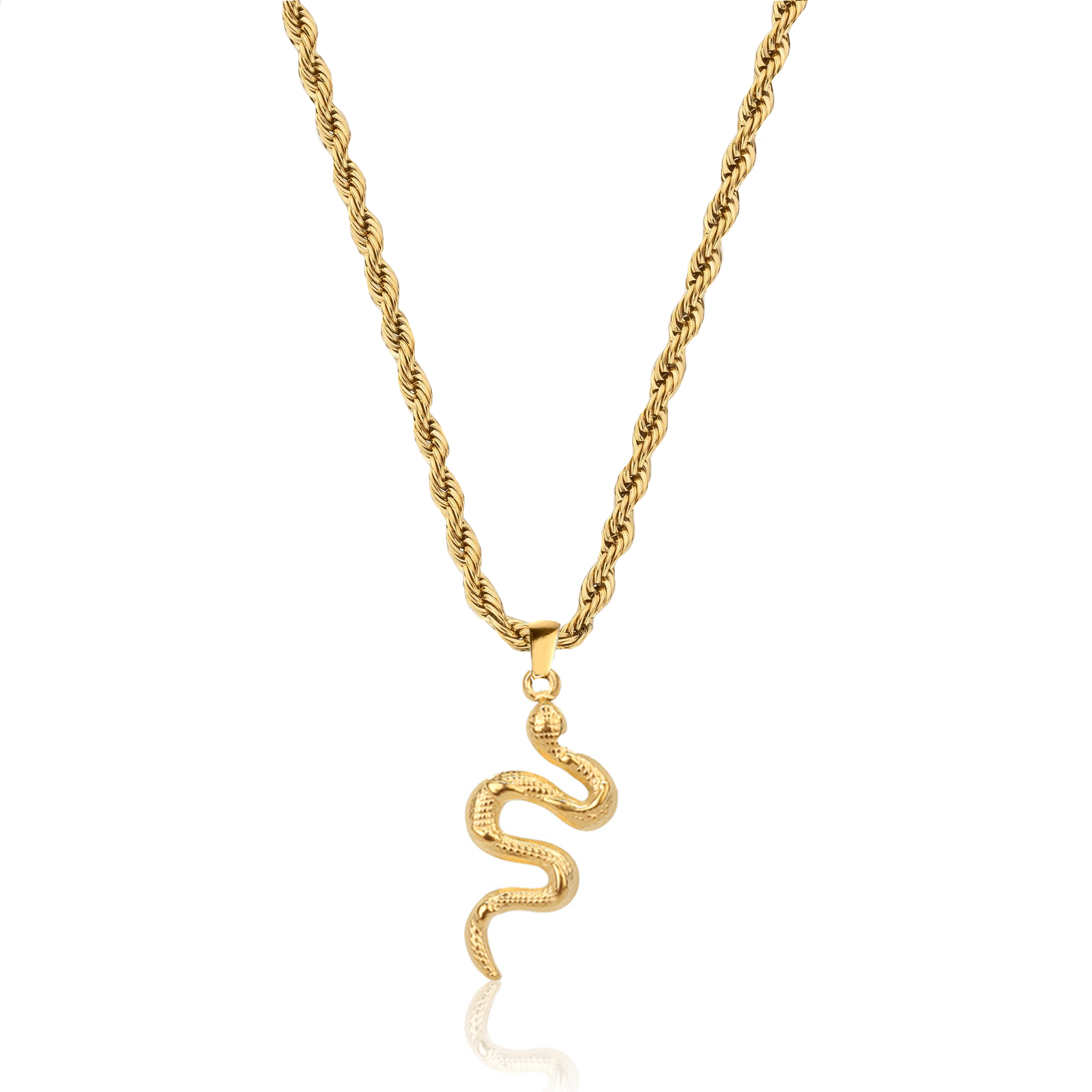 Snake Pendant – Gold