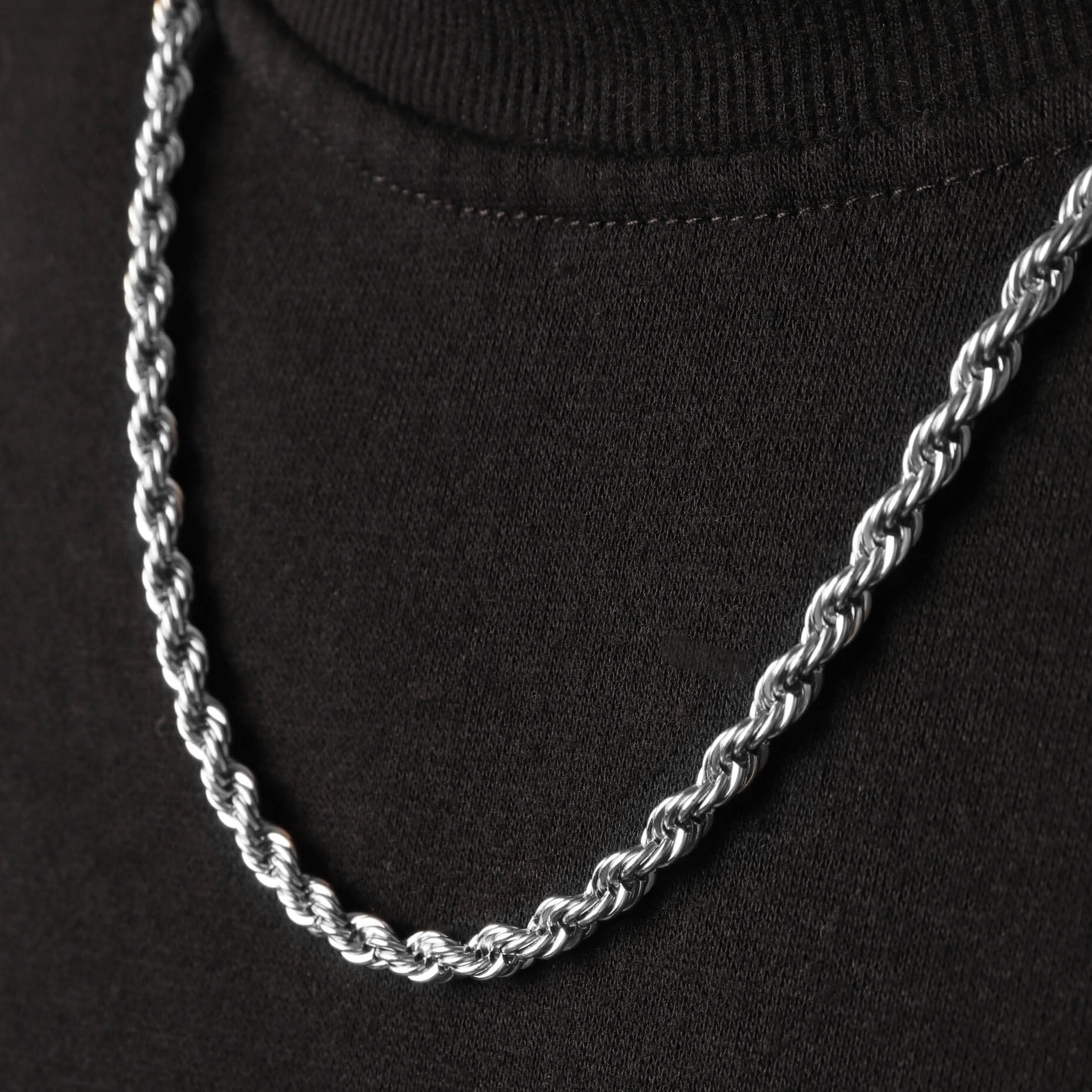 Rope Chain – Silver (5MM)