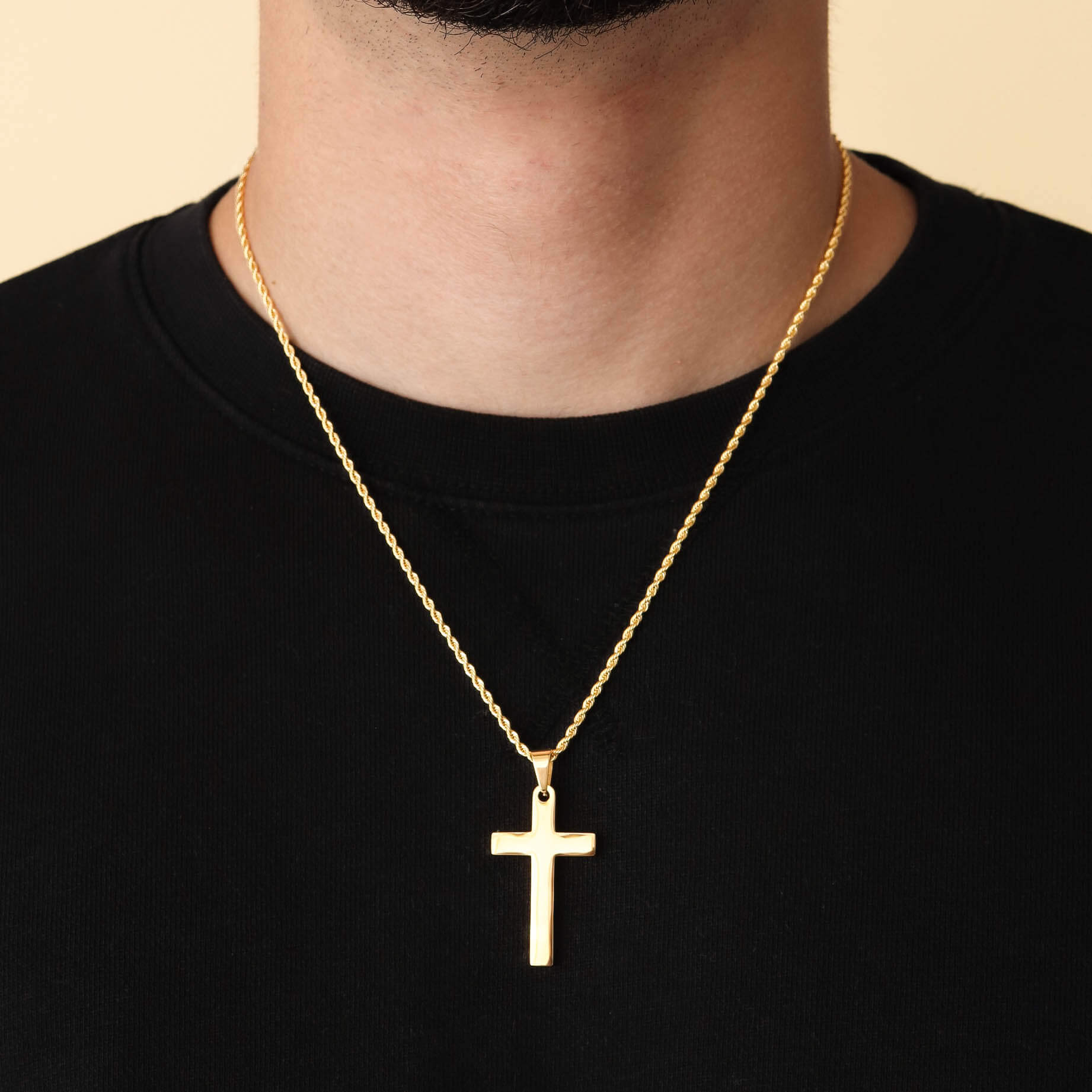 Cross Pendant – Gold