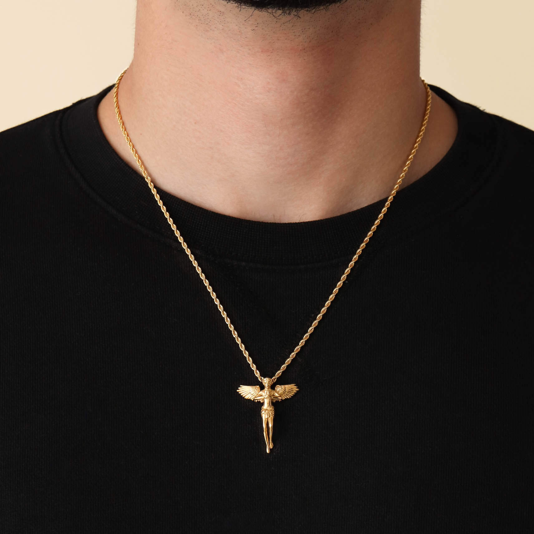 Angel Pendant – Gold