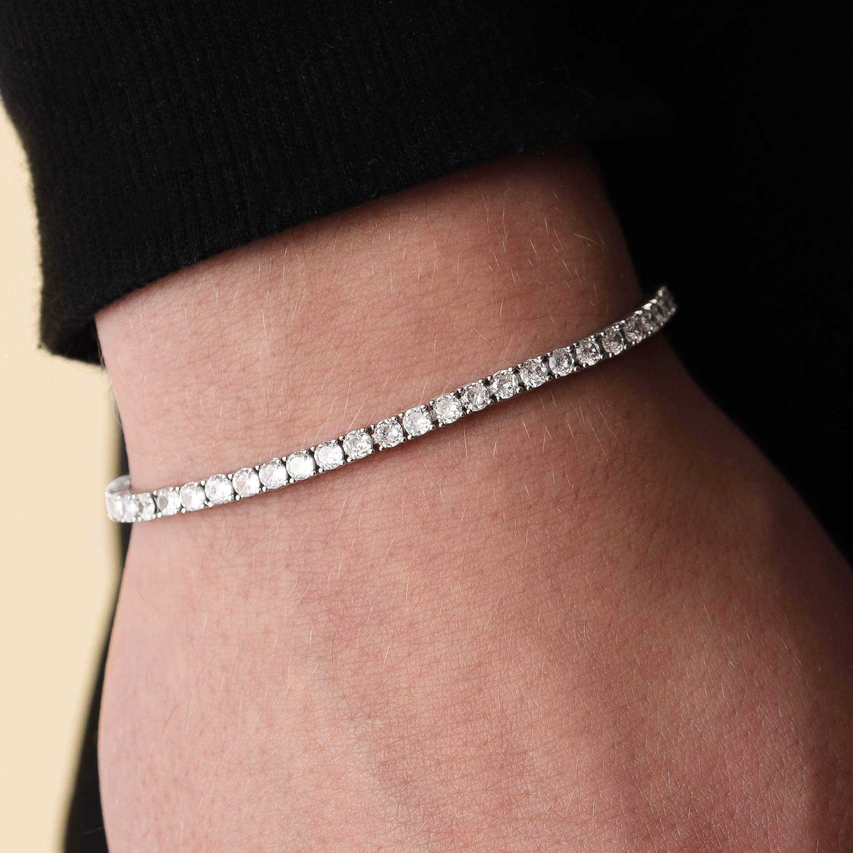 Tennis Bracelet – Silver (3MM)