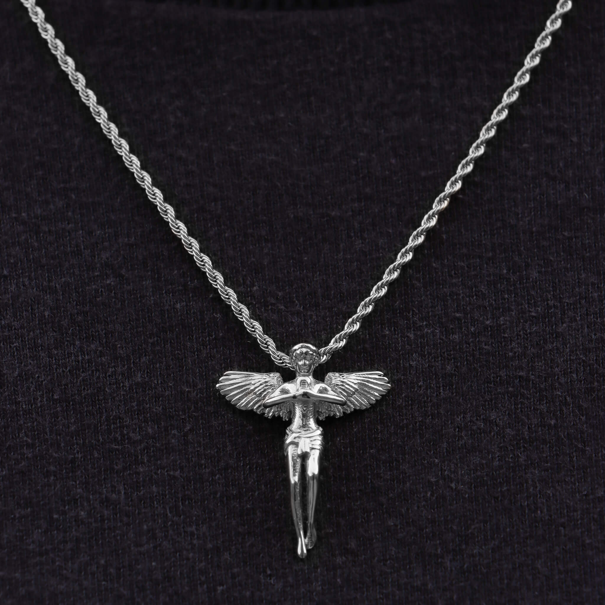 Angel Pendant – Silver