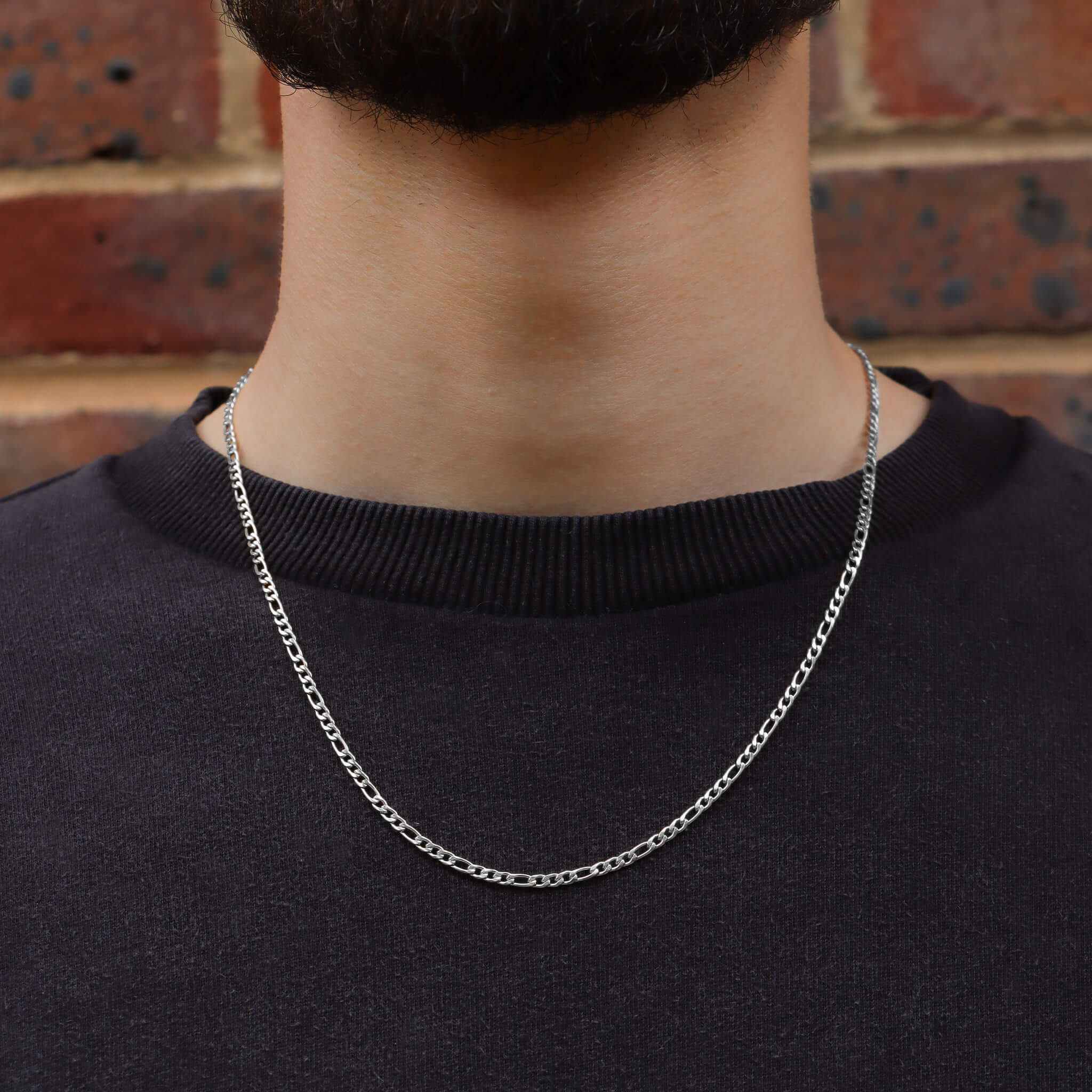 Figaro Chain – Silver (3MM)