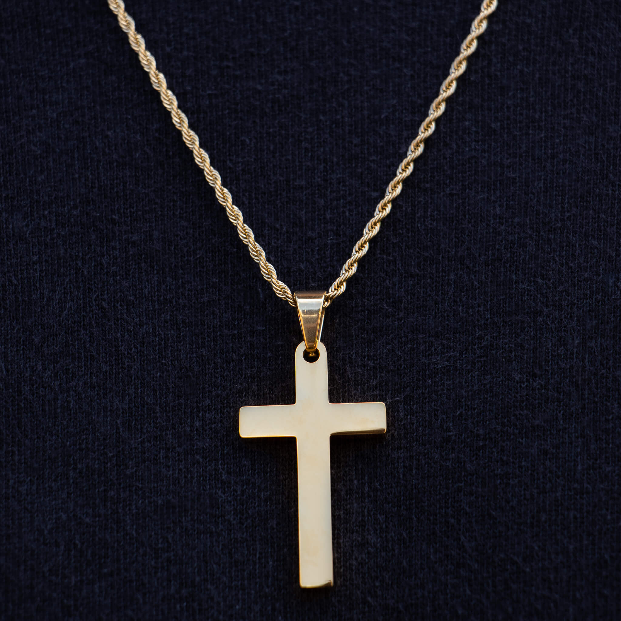 Cross Pendant – Gold