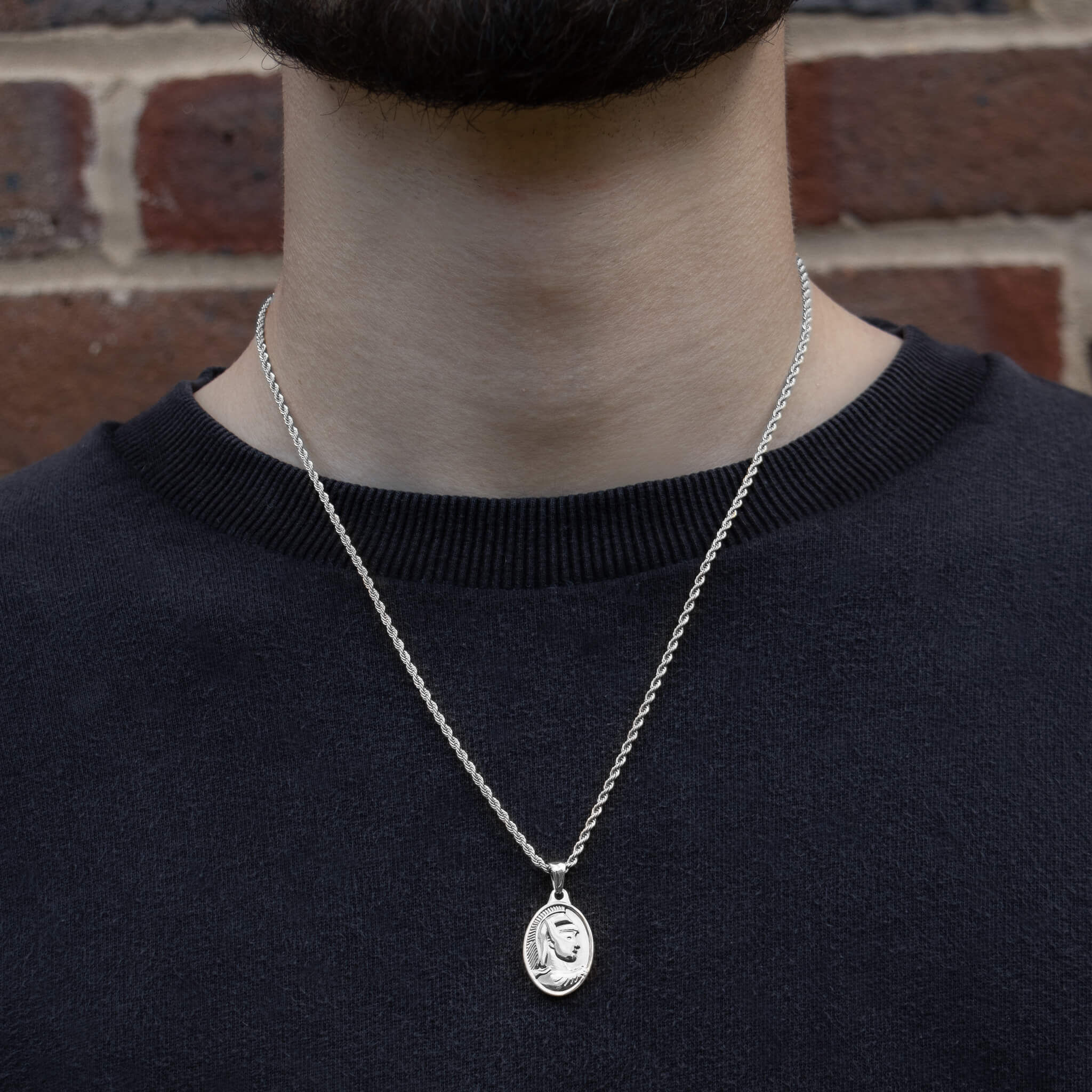 Spartan Pendant – Silver