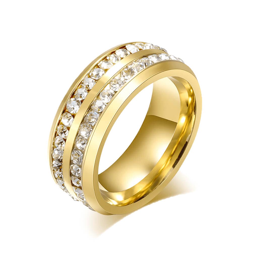 Iced Ring – Gold
