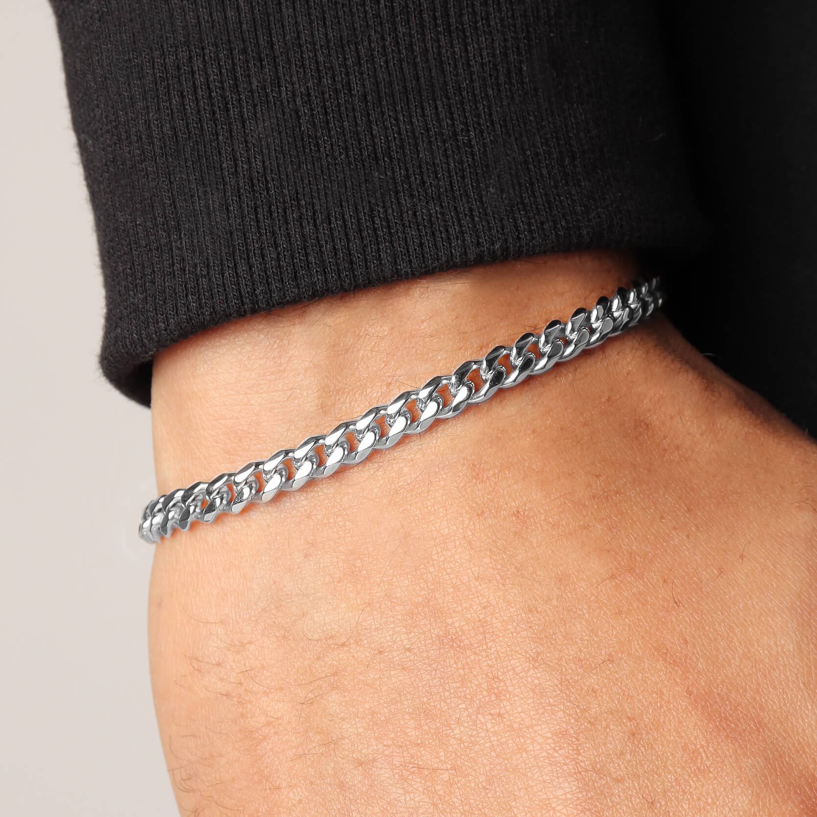 Miami Cuban Bracelet – Silver (5MM)