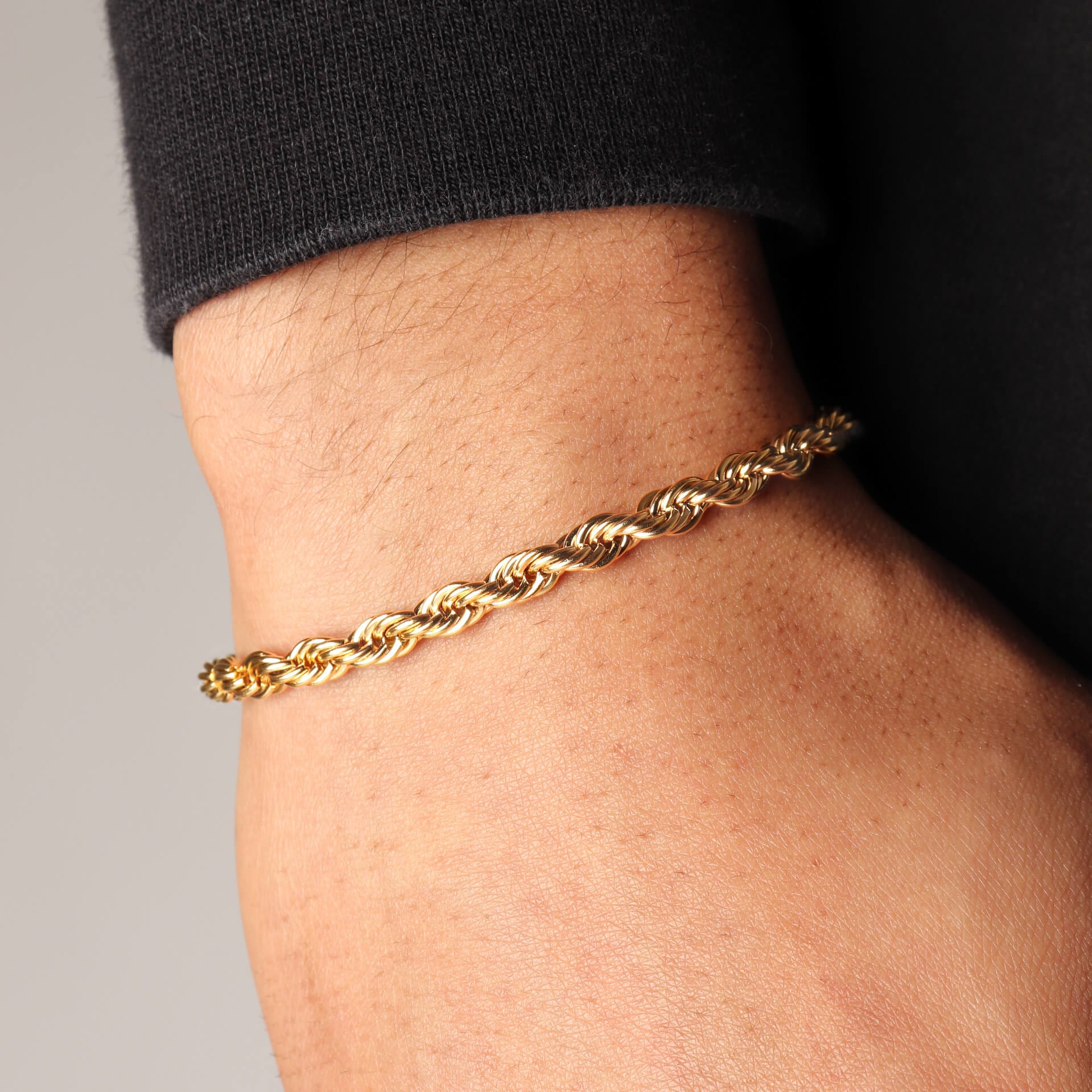 Rope Bracelet – Gold (5MM)