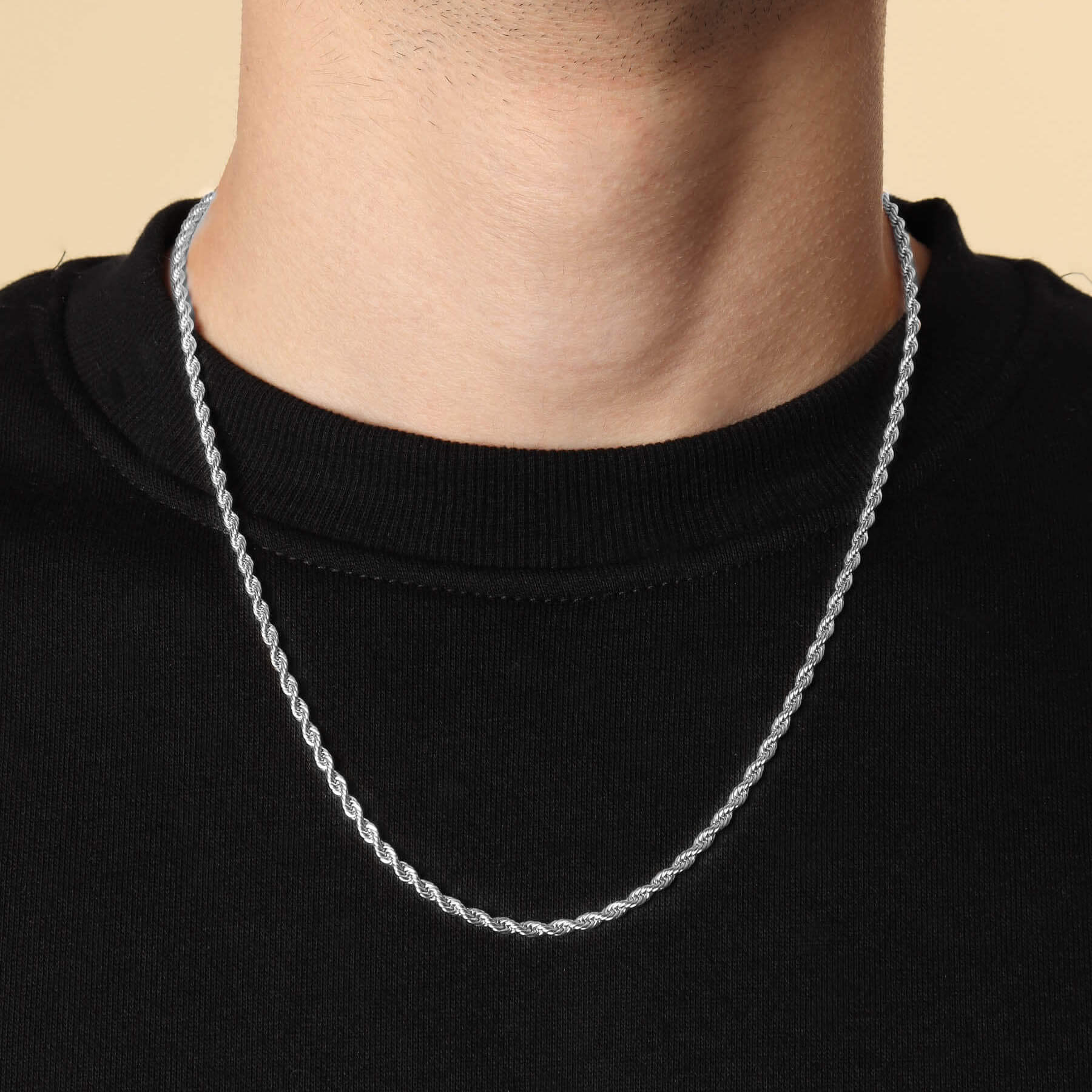 Rope Chain – Silver (3MM)