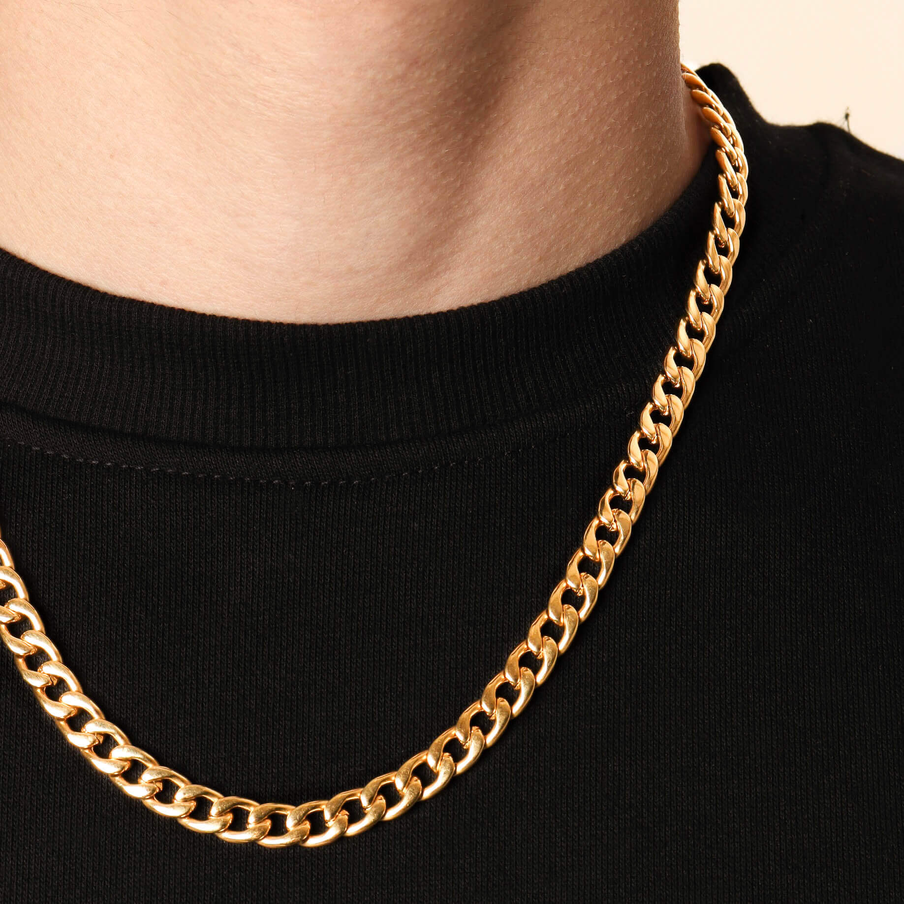 Curb Chain – Gold (8MM)