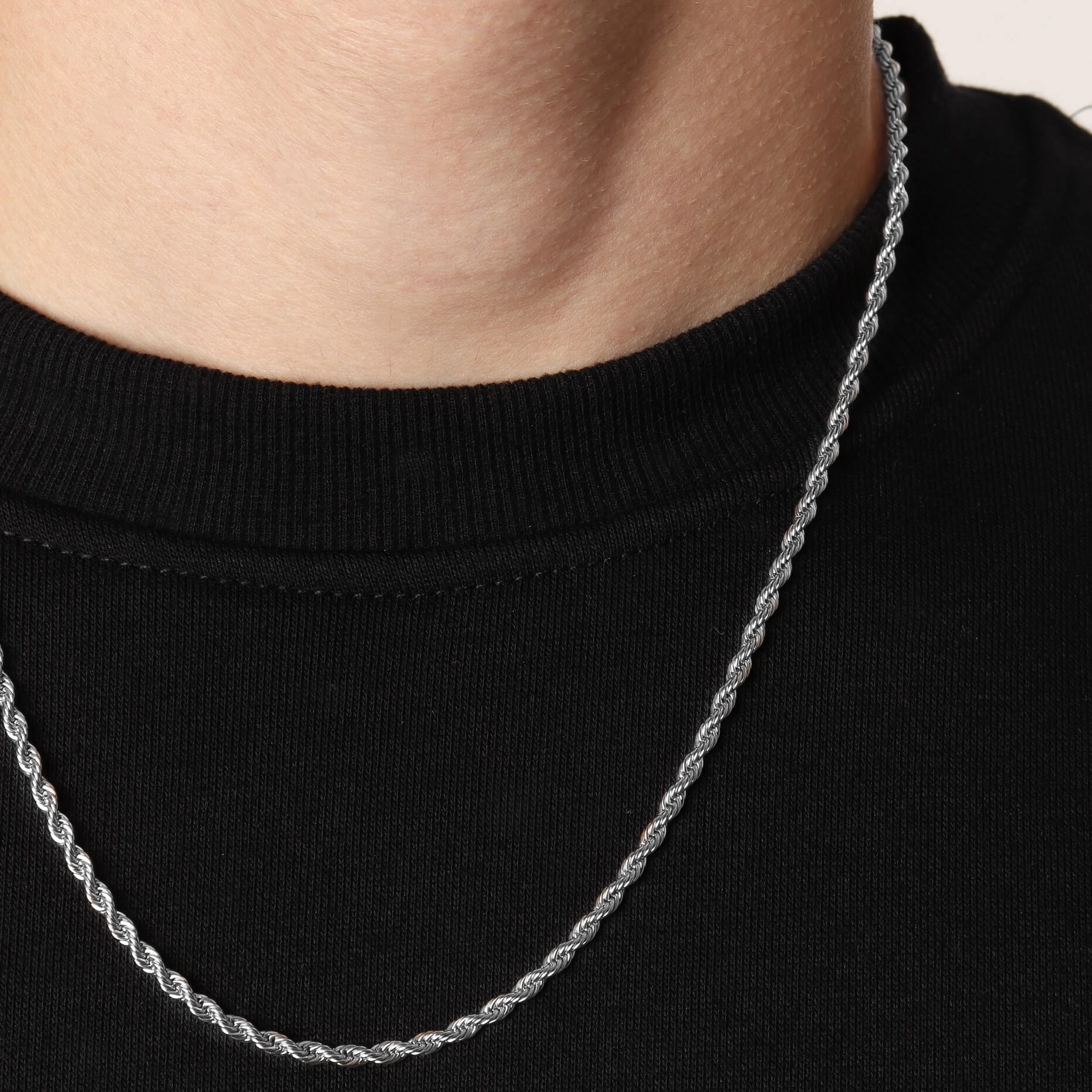 Rope Chain – Silver (3MM)