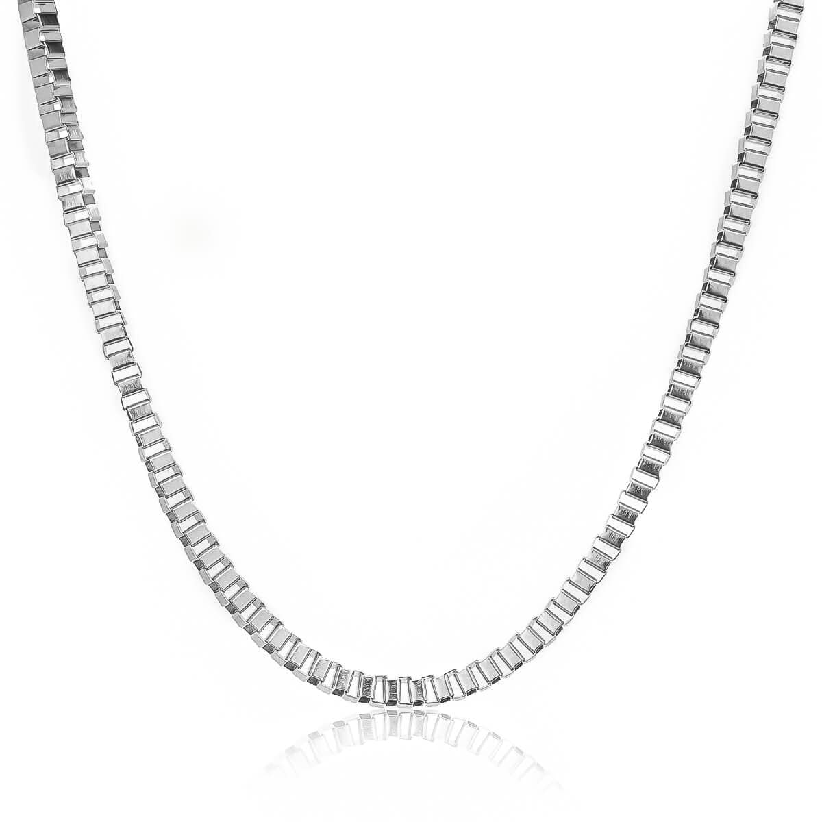Box Link Chain – Silver