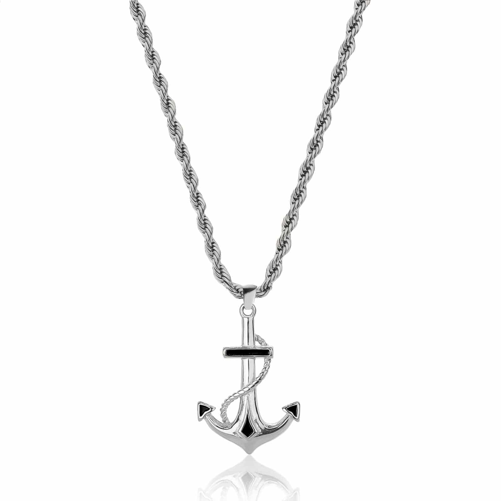 Anchor Pendant – Silver