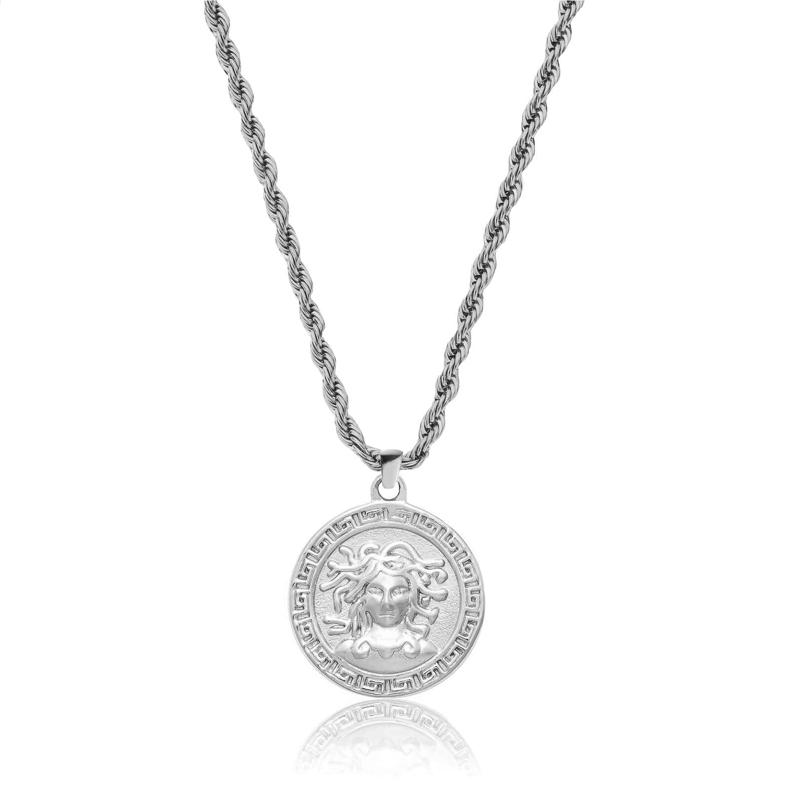 Medusa Pendant – Silver