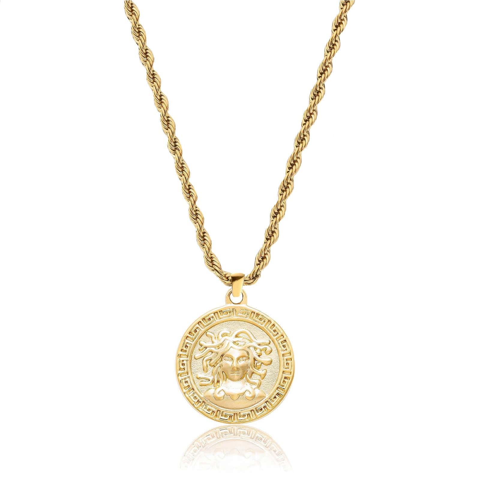 Medusa Pendant – Gold