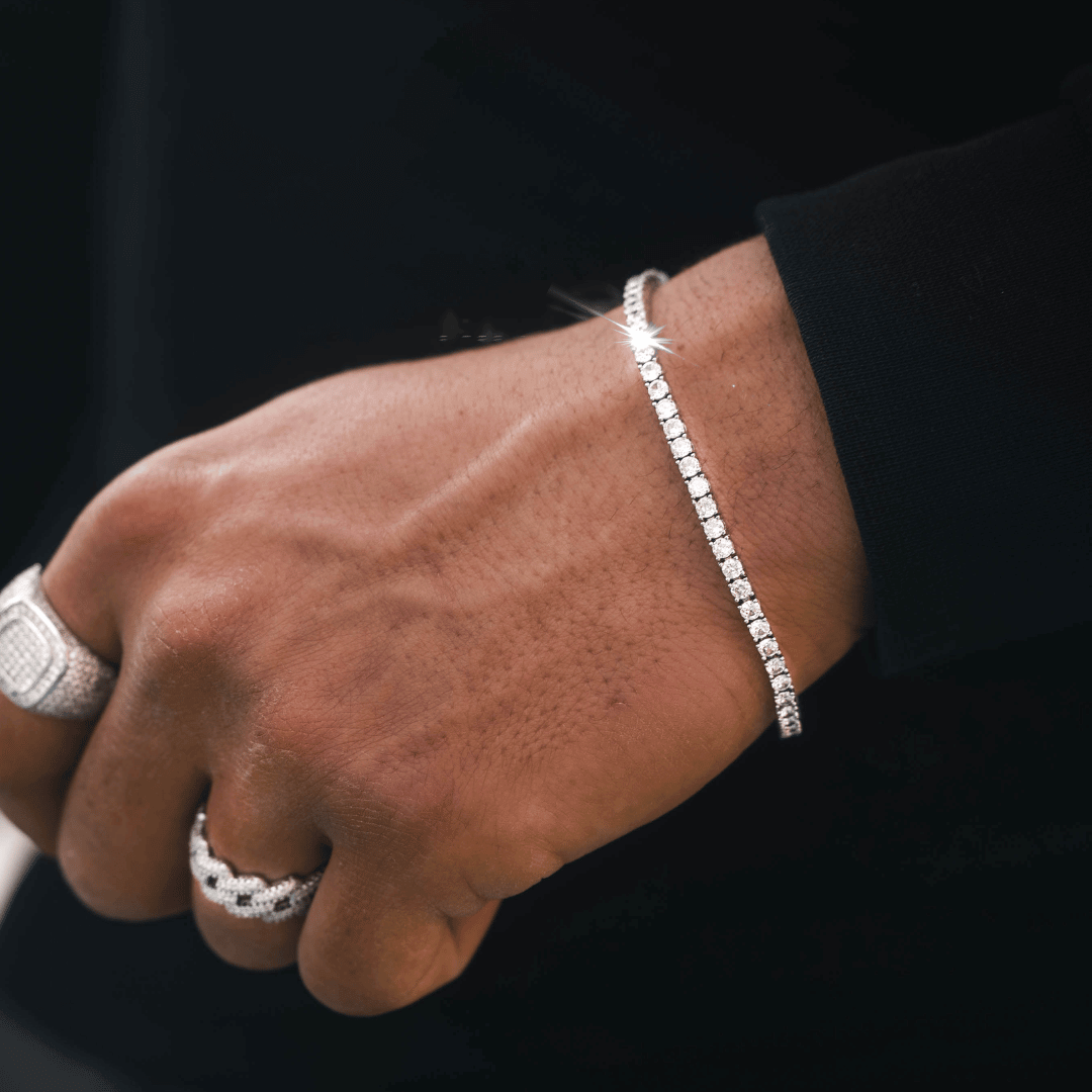 Tennis Bracelet – Silver (3MM)