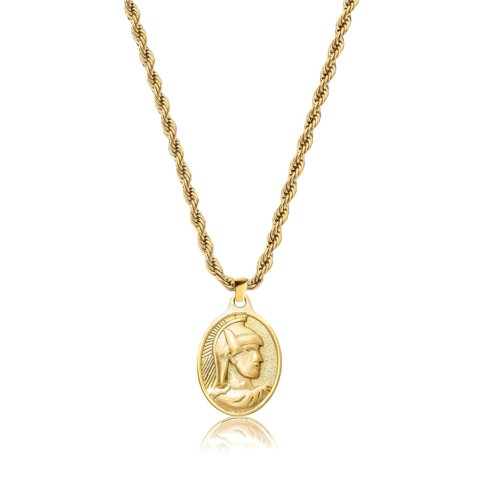 Spartan Pendant – Gold