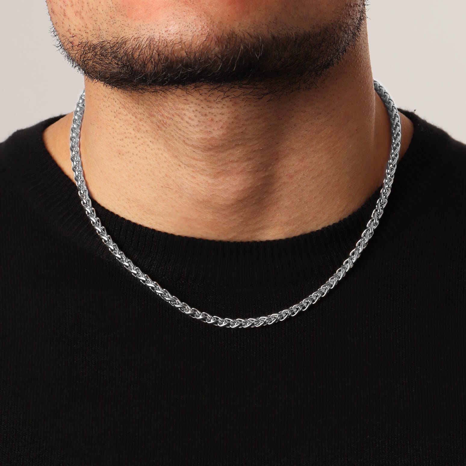 Wheat Chain – Silver (5MM)