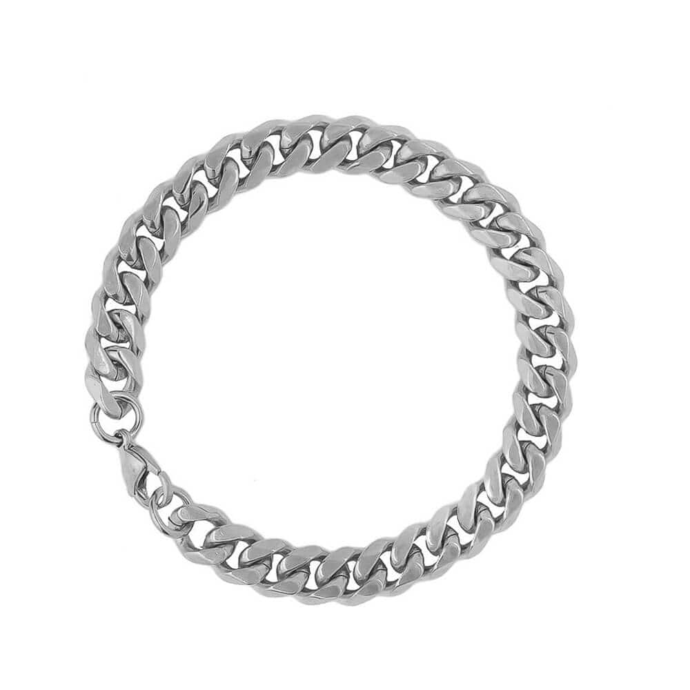 Miami Cuban Bracelet – Silver (10MM)