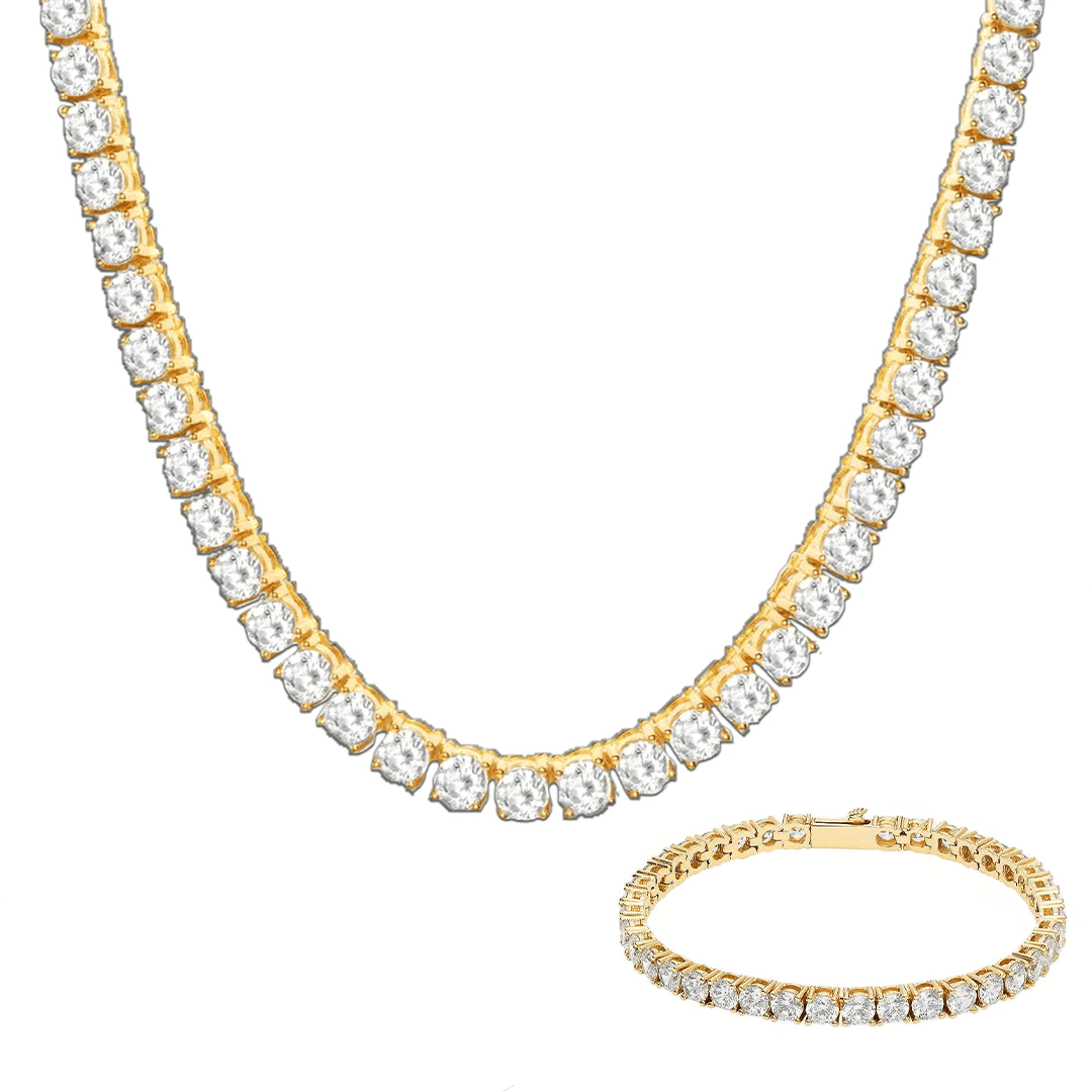 Tennis Set – Gold (5MM)